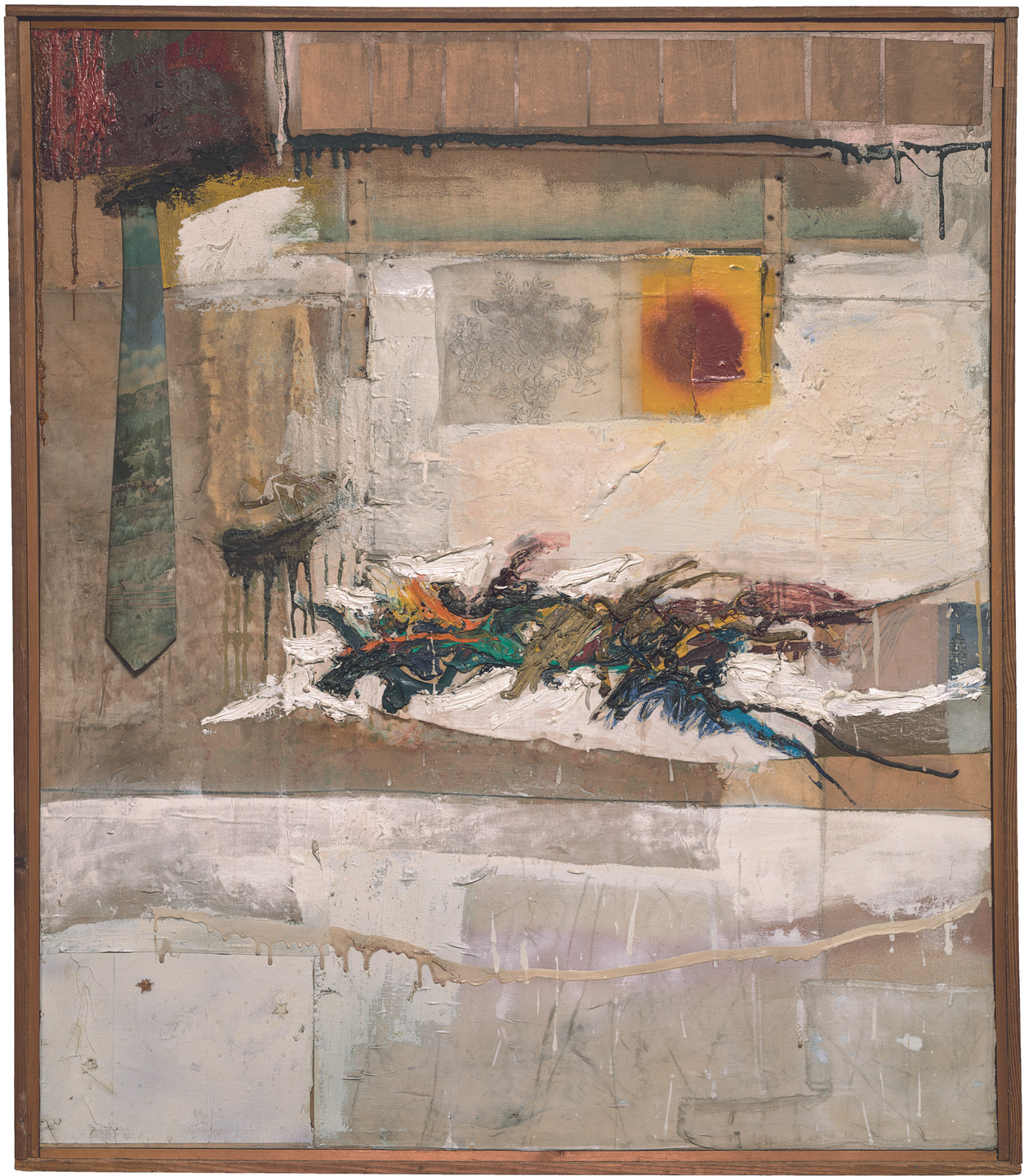 Robert Rauschenberg. Rhyme. 1956