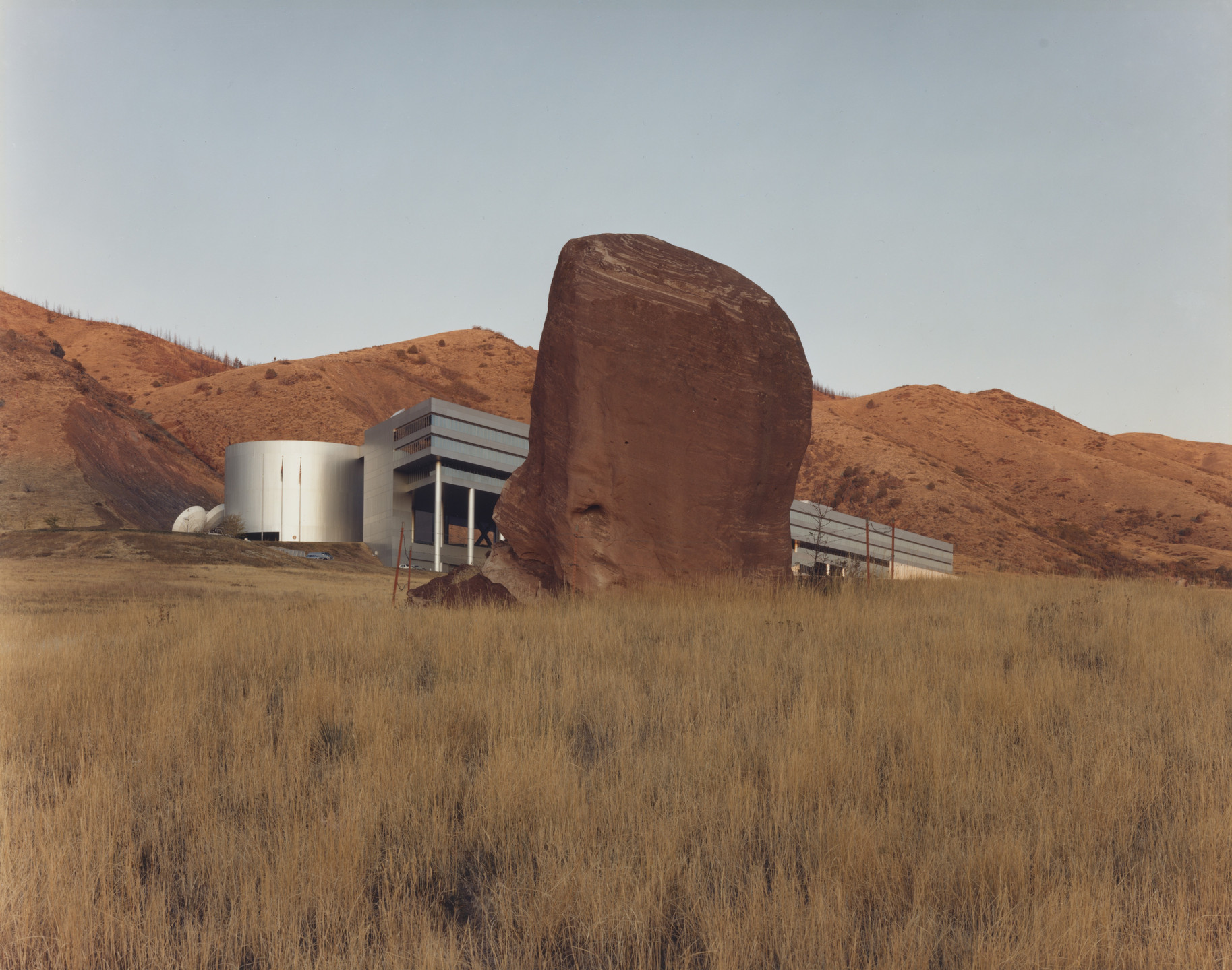 Joel Sternfeld. Manville Corporation World Headquarters, Littleton, Colorado. October 1980