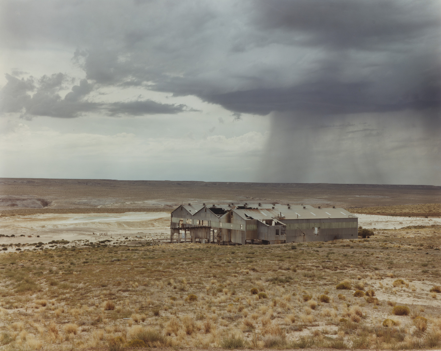 Joel Sternfeld. Abandoned Uranium Refinery near Tuba City, Arizona, Navajo Nation. 1982