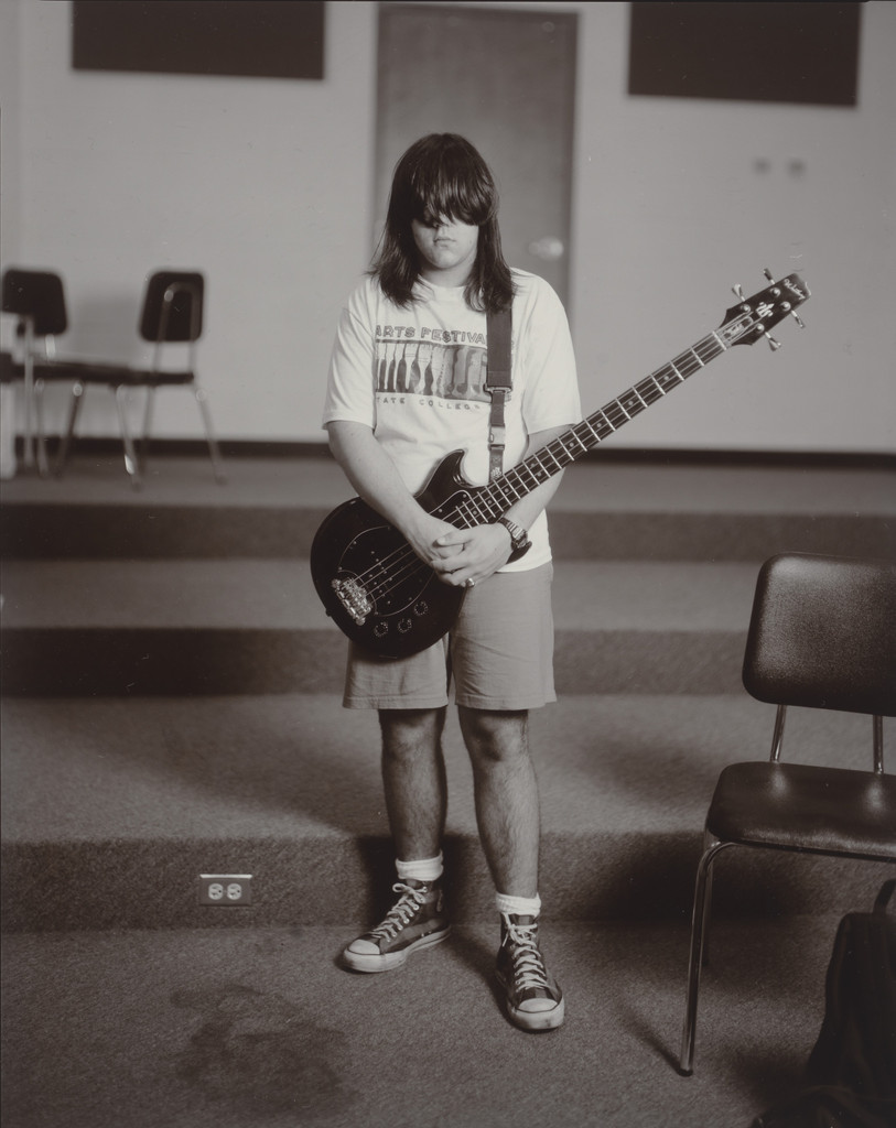 John Lonczynski in Mr. Joseph Rosato's Band Class, Hazleton Area High School, Hazleton, Pennsylvania