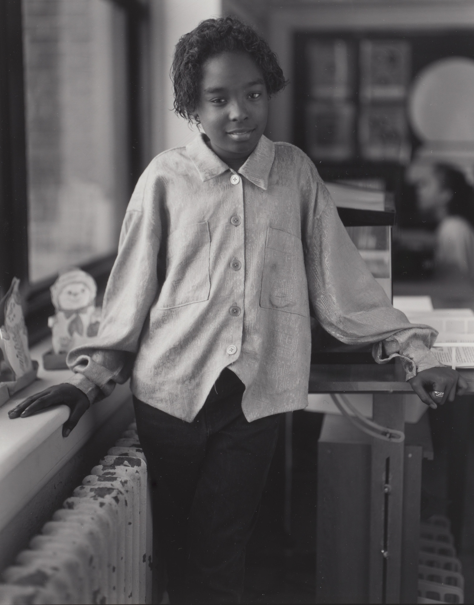 Judith Joy Ross. Toiya Phillips, Almira Elementary School, Cleveland, Ohio