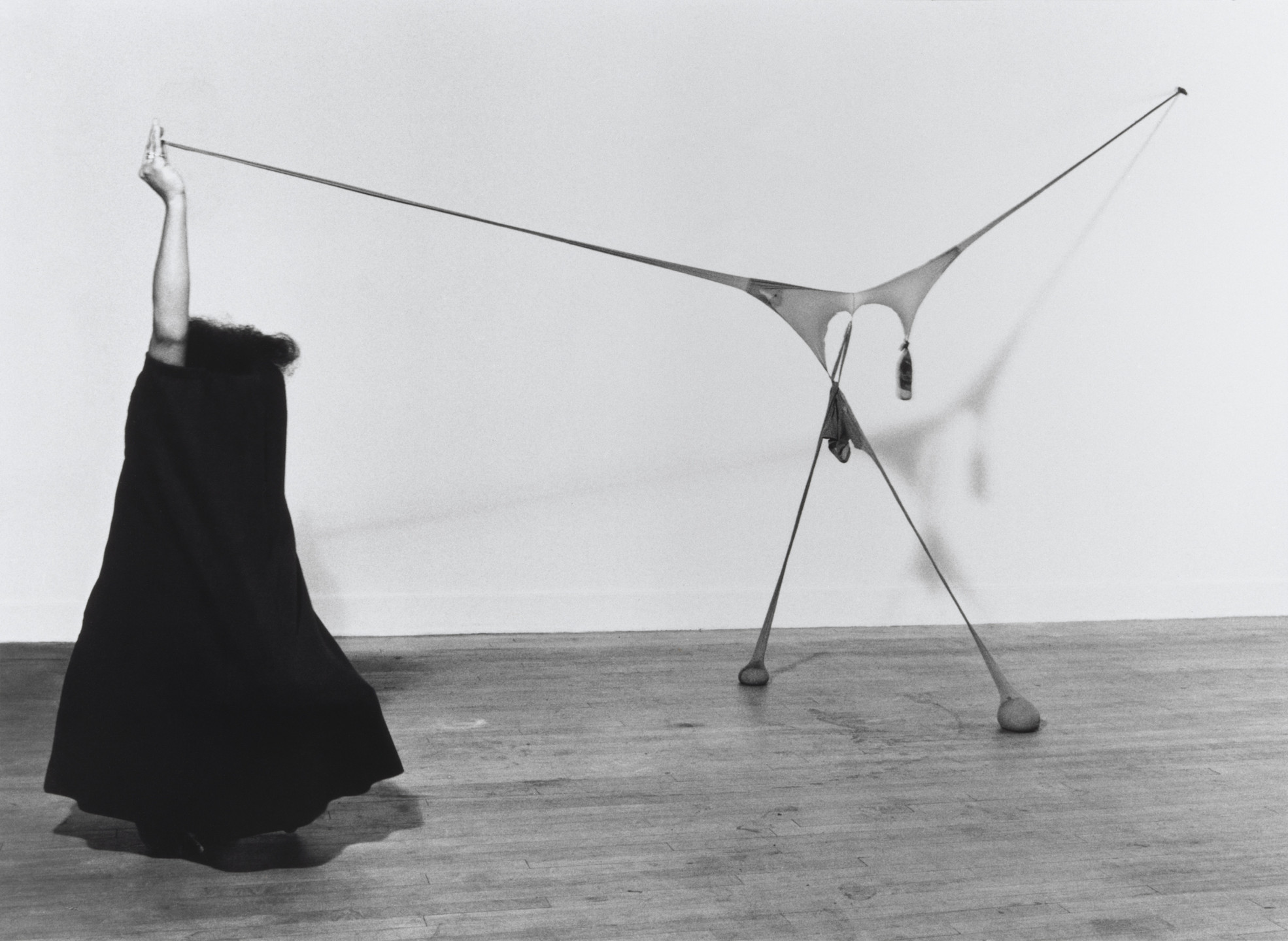 Senga Nengudi. Studio Performance with R.S.V.P.. 1976