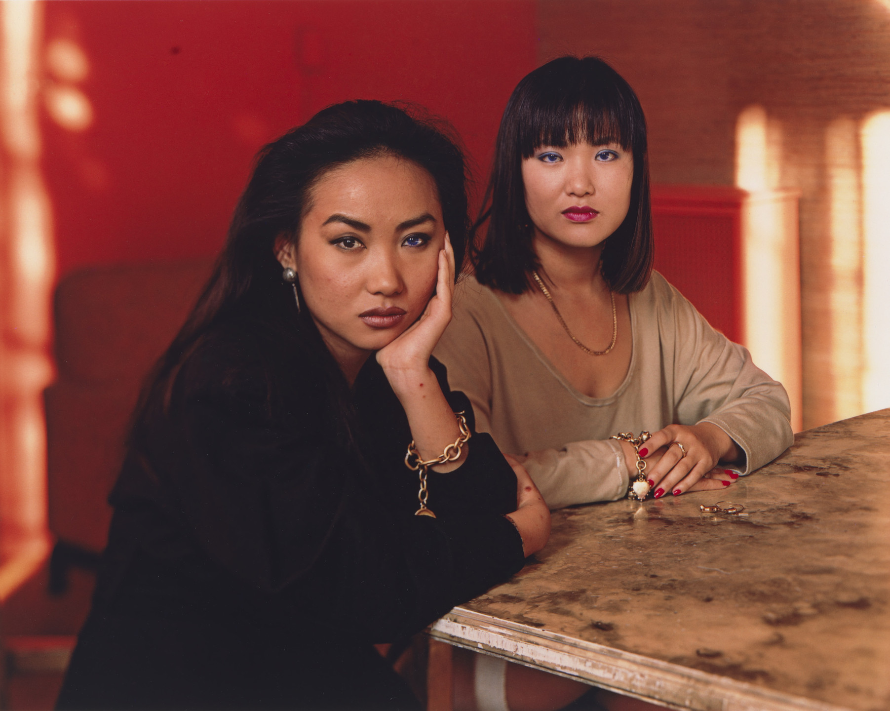 Christopher Williams. Young Hee Kim and Gyung-Hwa Han, Ravenswood Apartments, Los Angeles. January 24, 1992