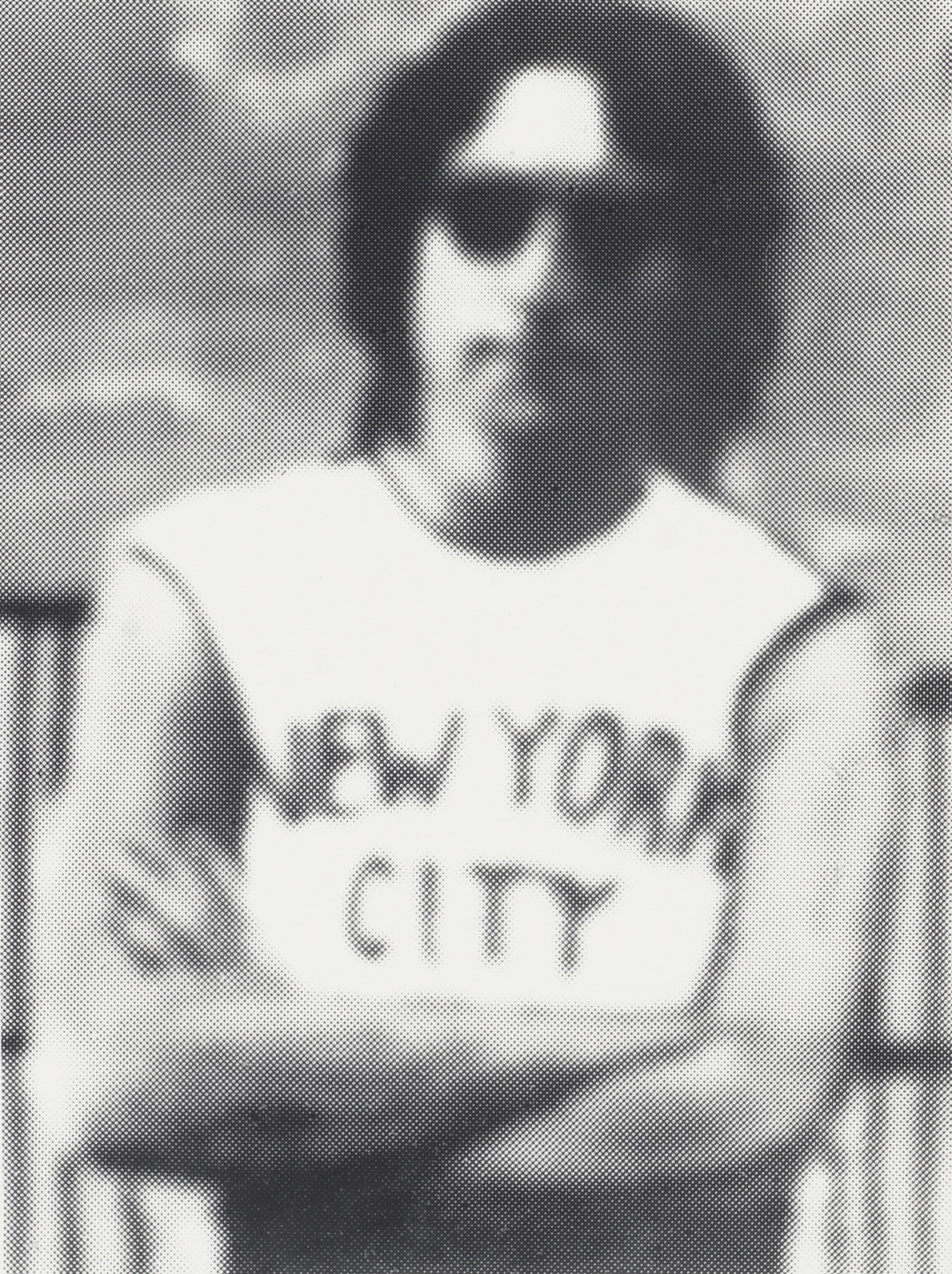 Vik Muniz. Memory Rendering of John Lennon. 1985-90