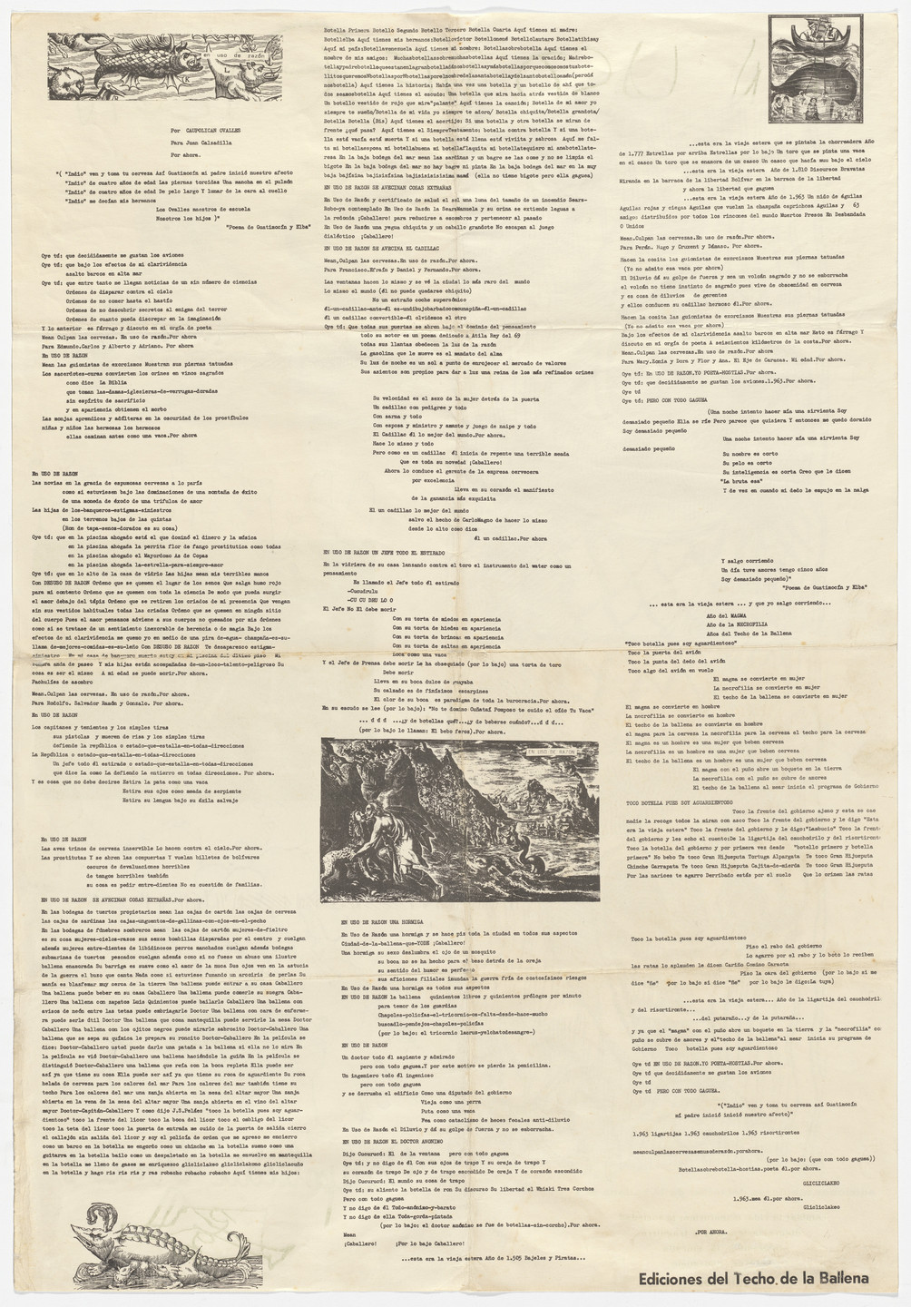 El Techo de la Ballena, Carlos Contramaestre. En uso de razón 1. July 5 1963