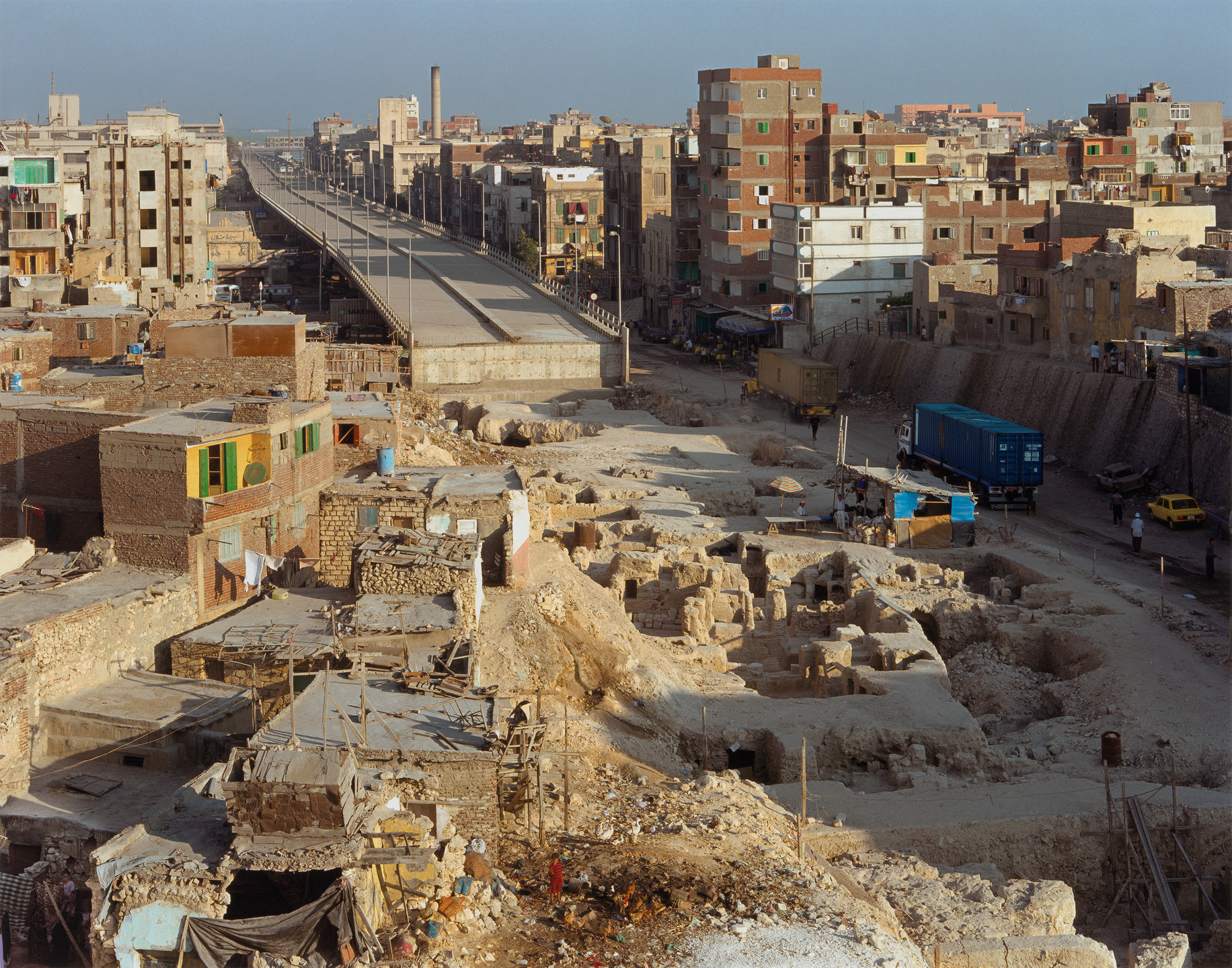 Robert Polidori. Interrupted Highway, Gabbari, Alexandria, Egypt. 1999
