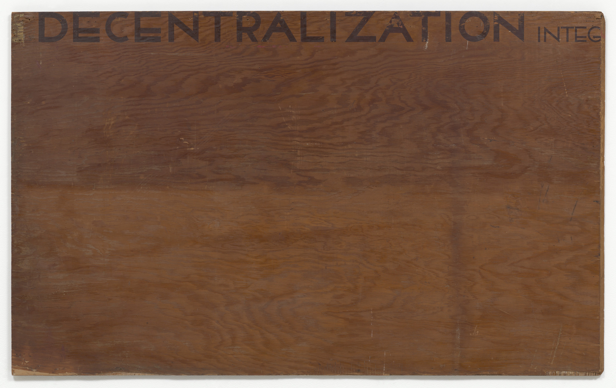 Frank Lloyd Wright. Text panel for Broadacre City Project. 1934-1935