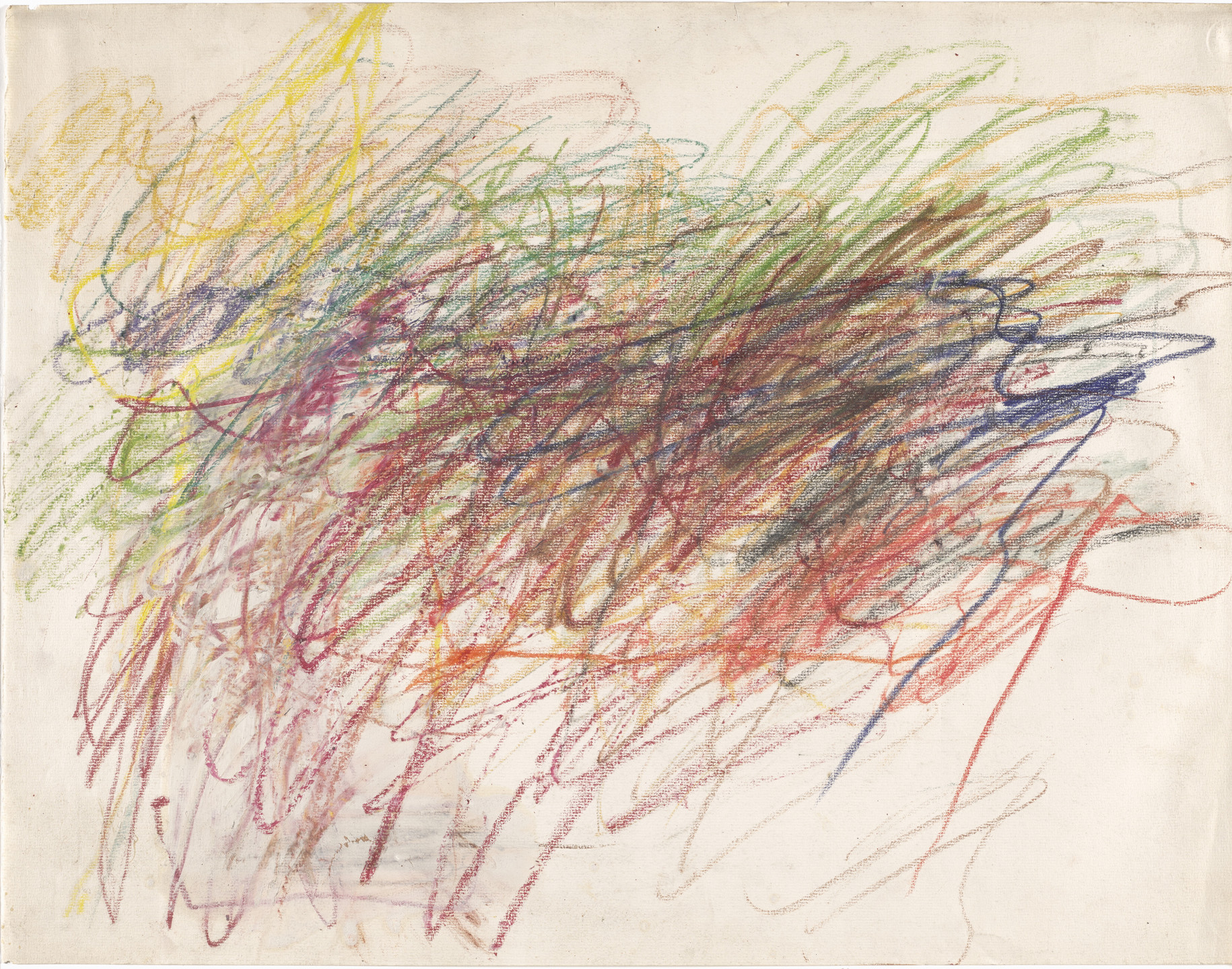 Cy Twombly. Untitled. 1954