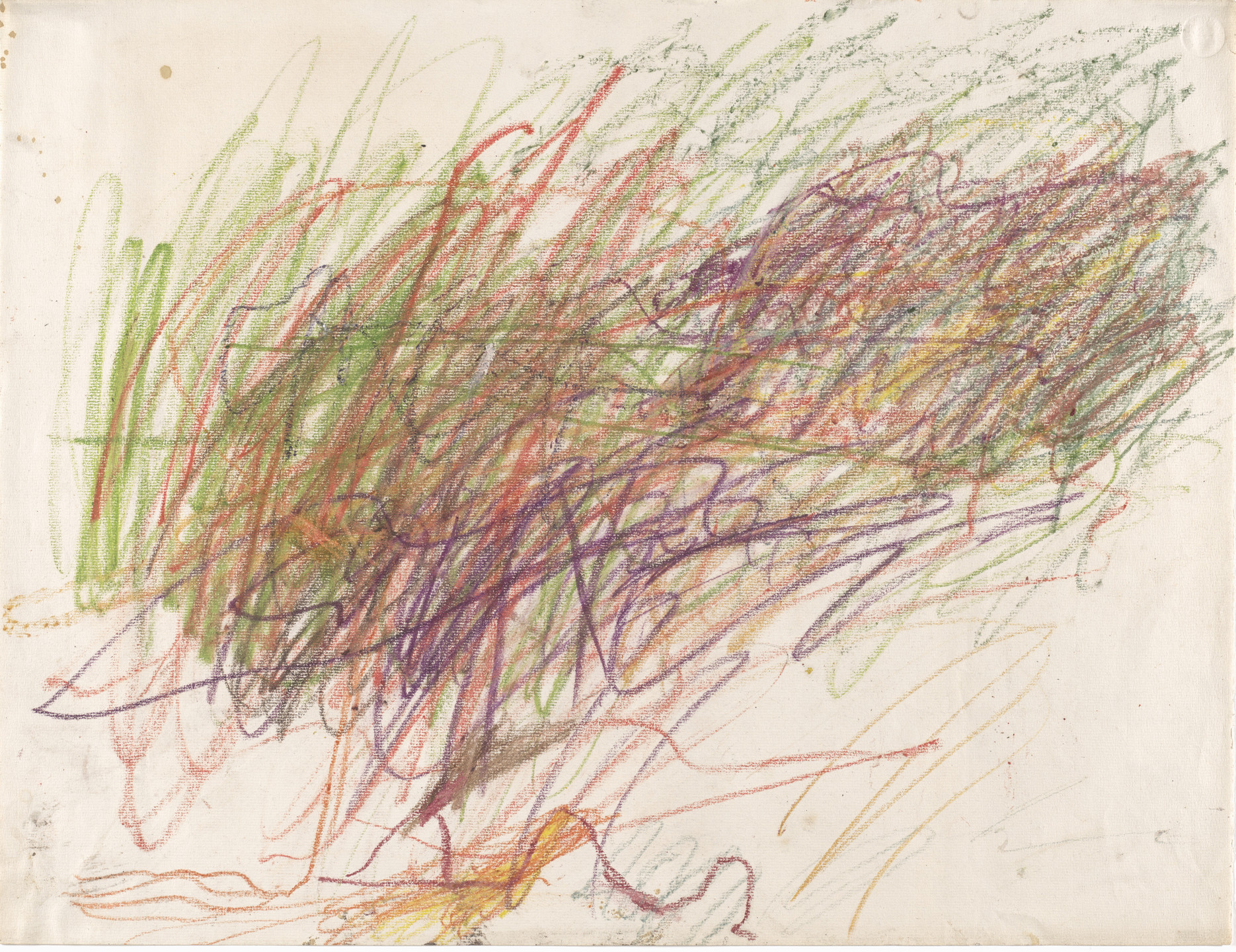 Cy Twombly. Untitled. 1954