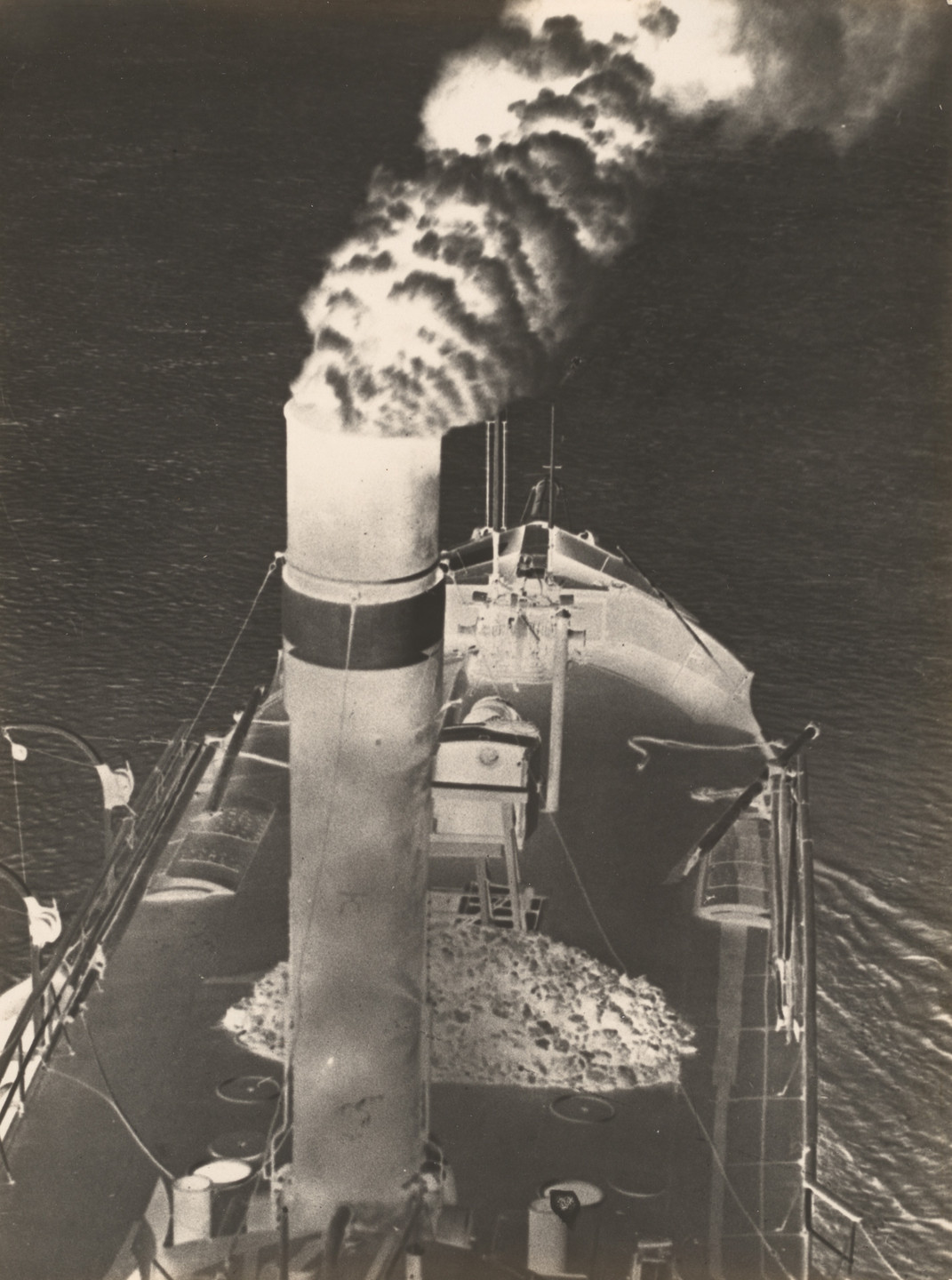 Andreas Feininger. Steam Tug on the Elbe. 1928
