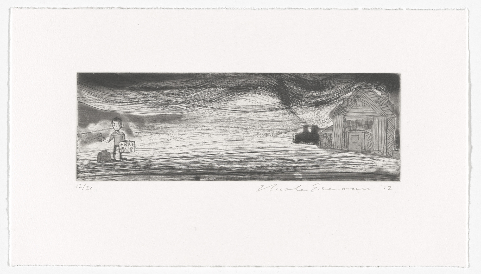 Nicole Eisenman. Away from Here. 2012