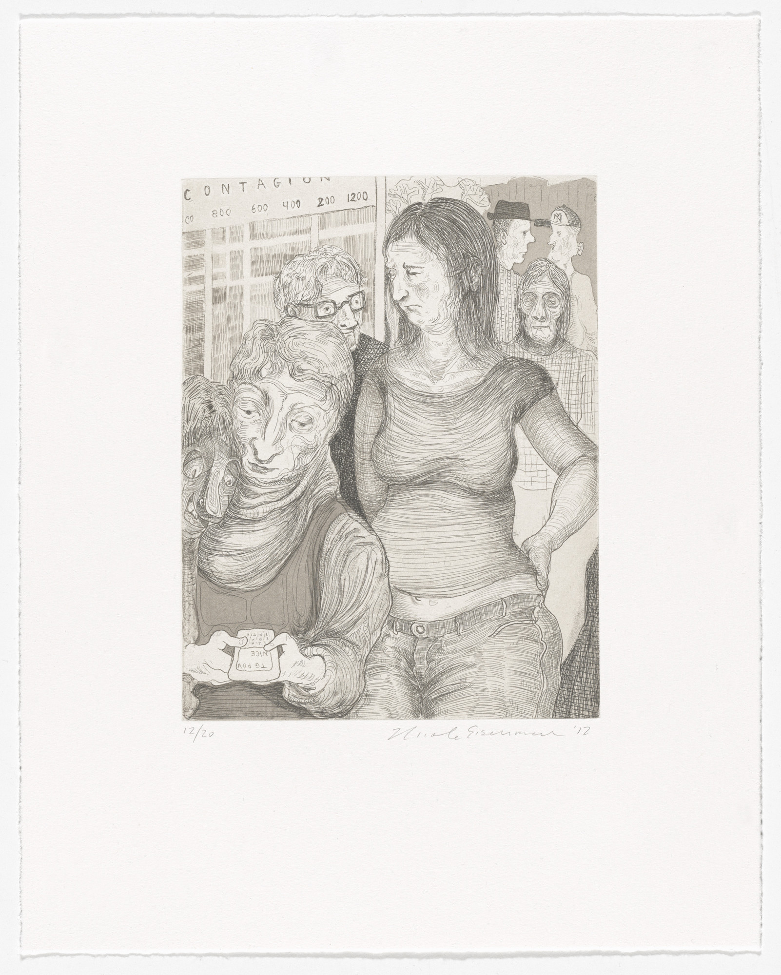 Nicole Eisenman. Contagion