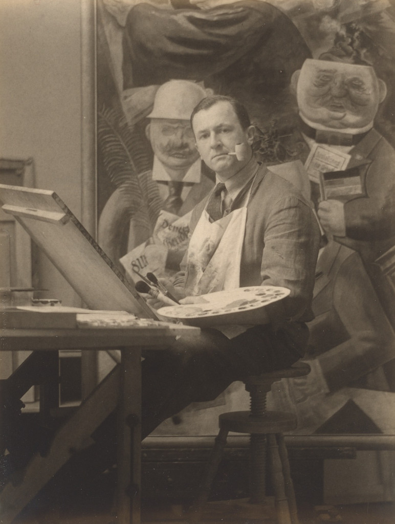 Untitled (George Grosz in his Berlin Studio)