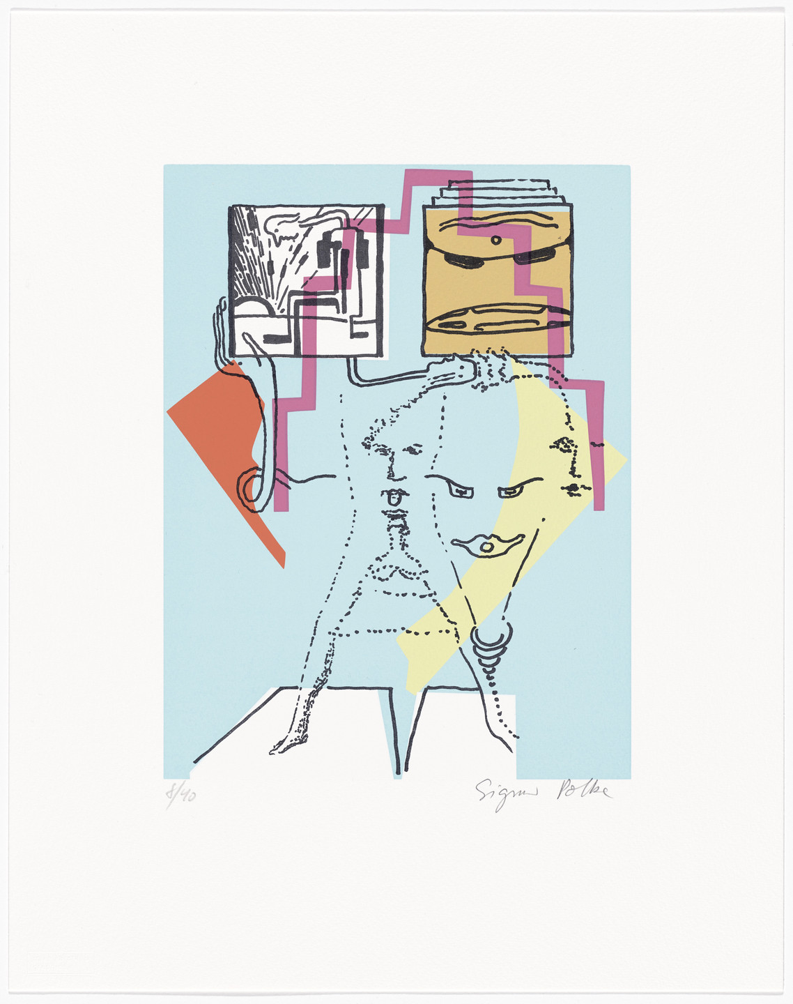 Sigmar Polke. Untitled from Full Moon in Aries (Vollmond im Widder). 2004