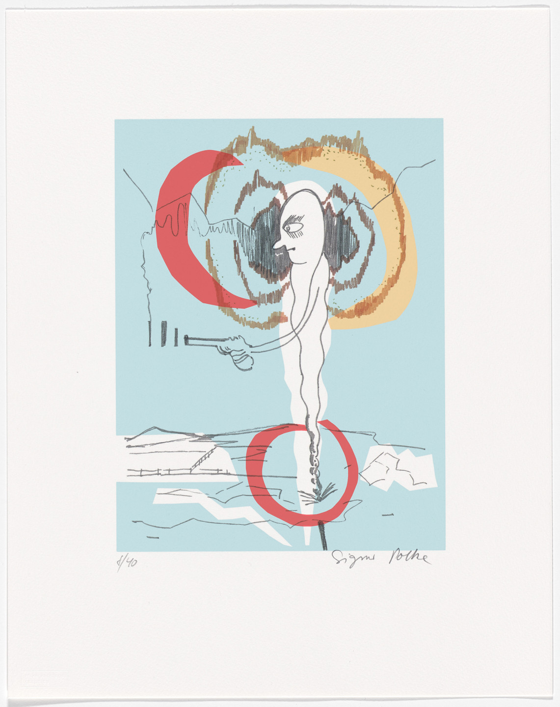 Sigmar Polke. Untitled from Full Moon in Aries (Vollmond im Widder). 2004