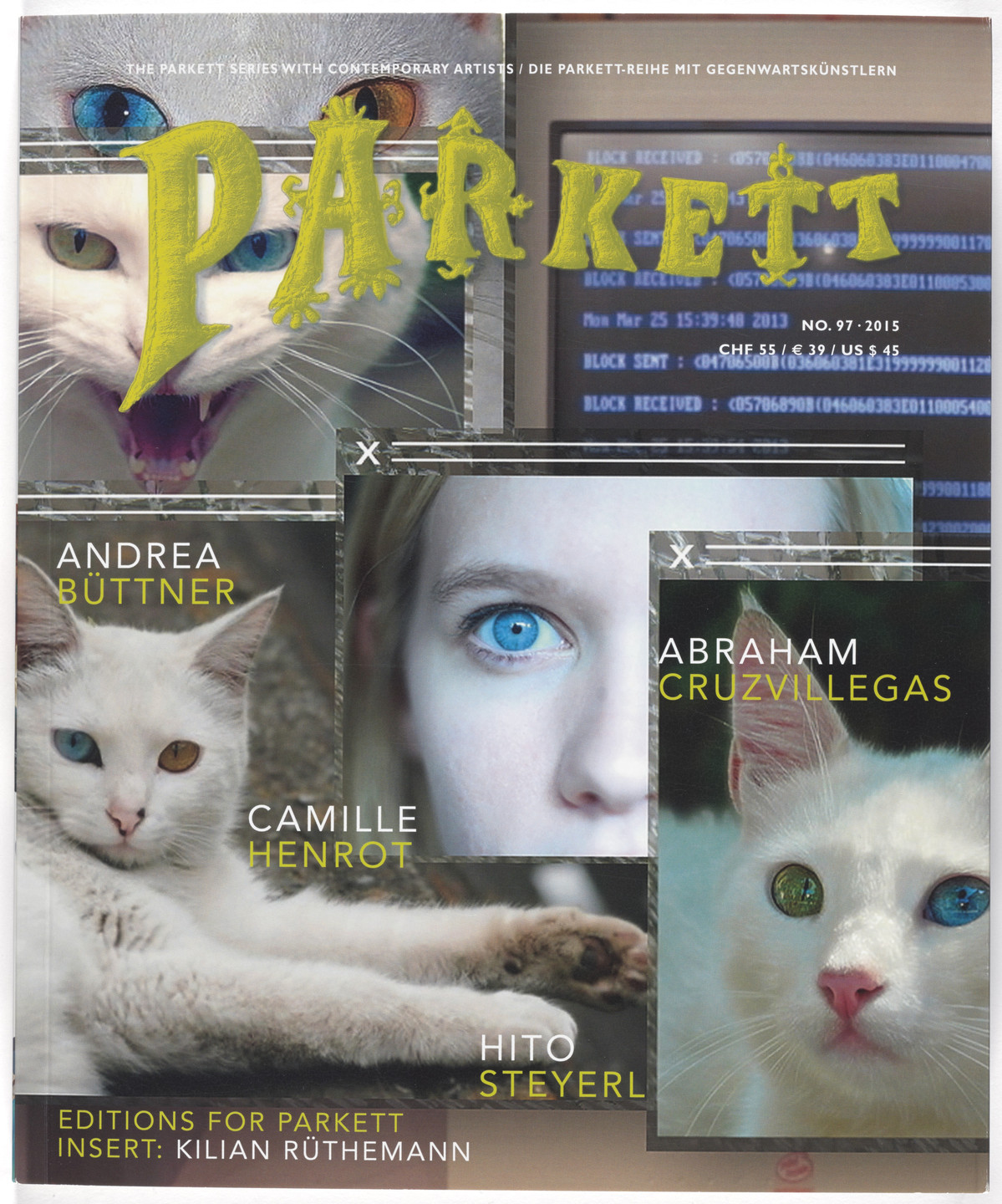 Various Artists, Andrea Büttner, Abraham Cruzvillegas, Camille Henrot. Parkett no. 97. 2015