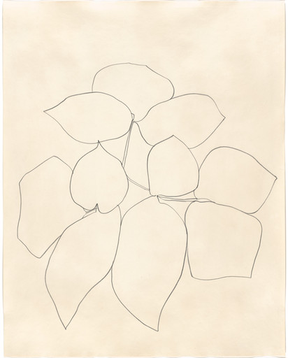 Ellsworth Kelly. Woodland Plant, Lake George. 1964