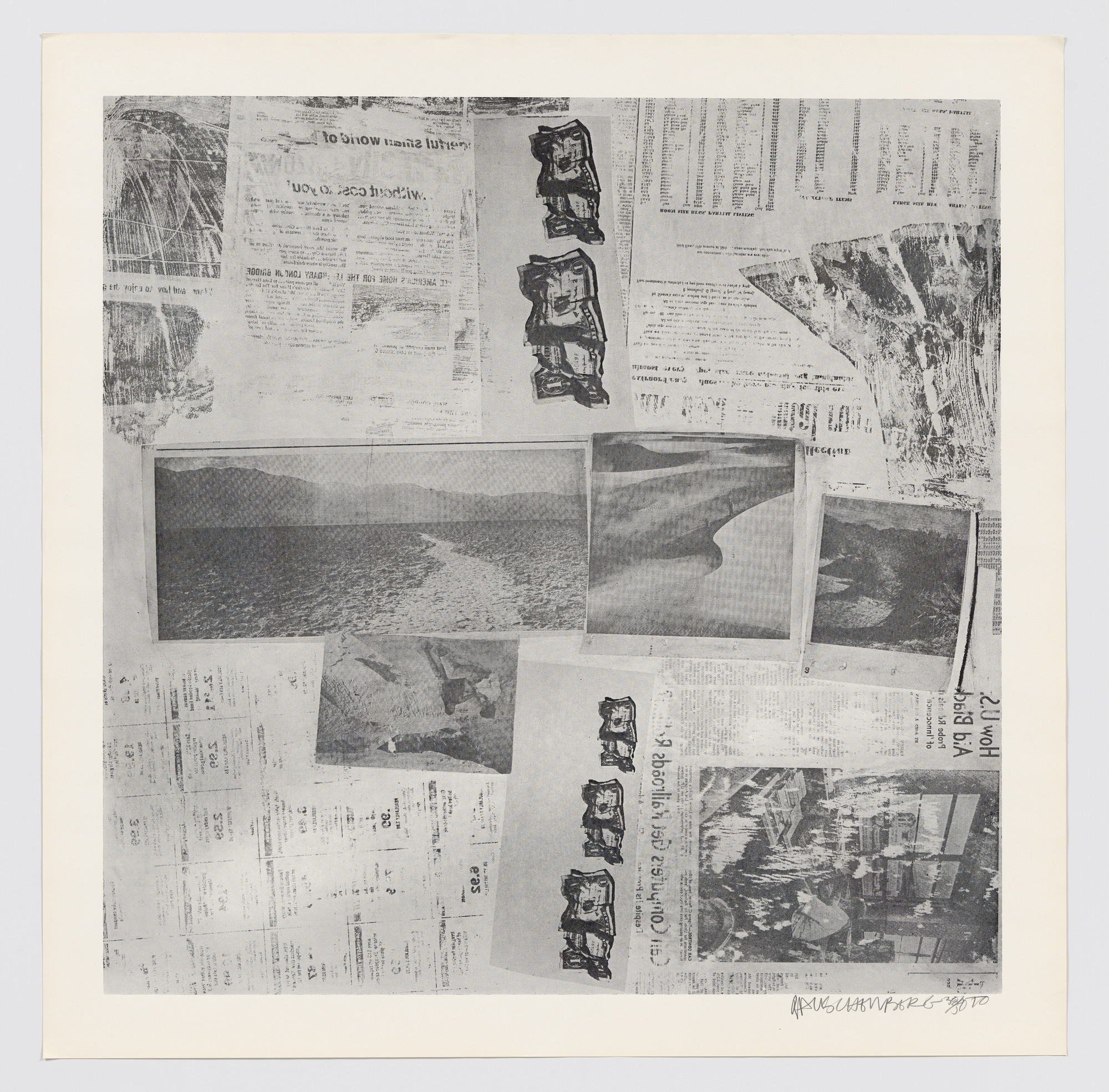 Robert Rauschenberg. Features from Currents