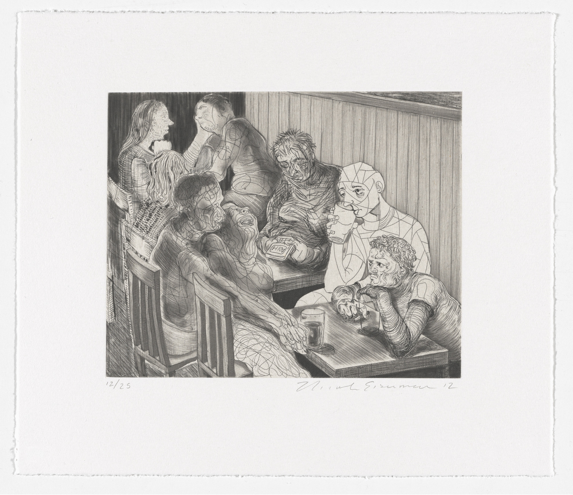 Nicole Eisenman. Drinks at Julius