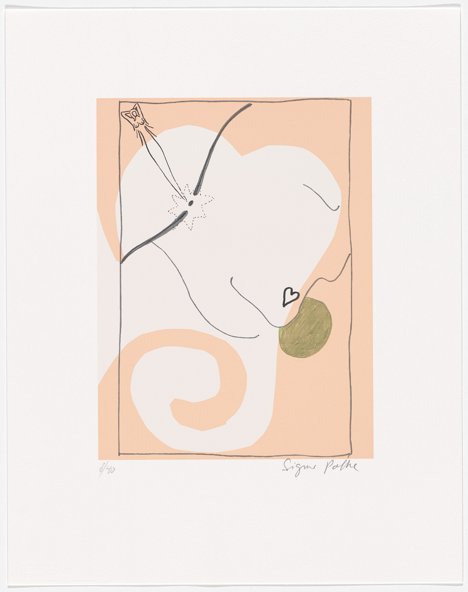 Sigmar Polke. Untitled from Full Moon in Aries ( Vollmond im Widder )