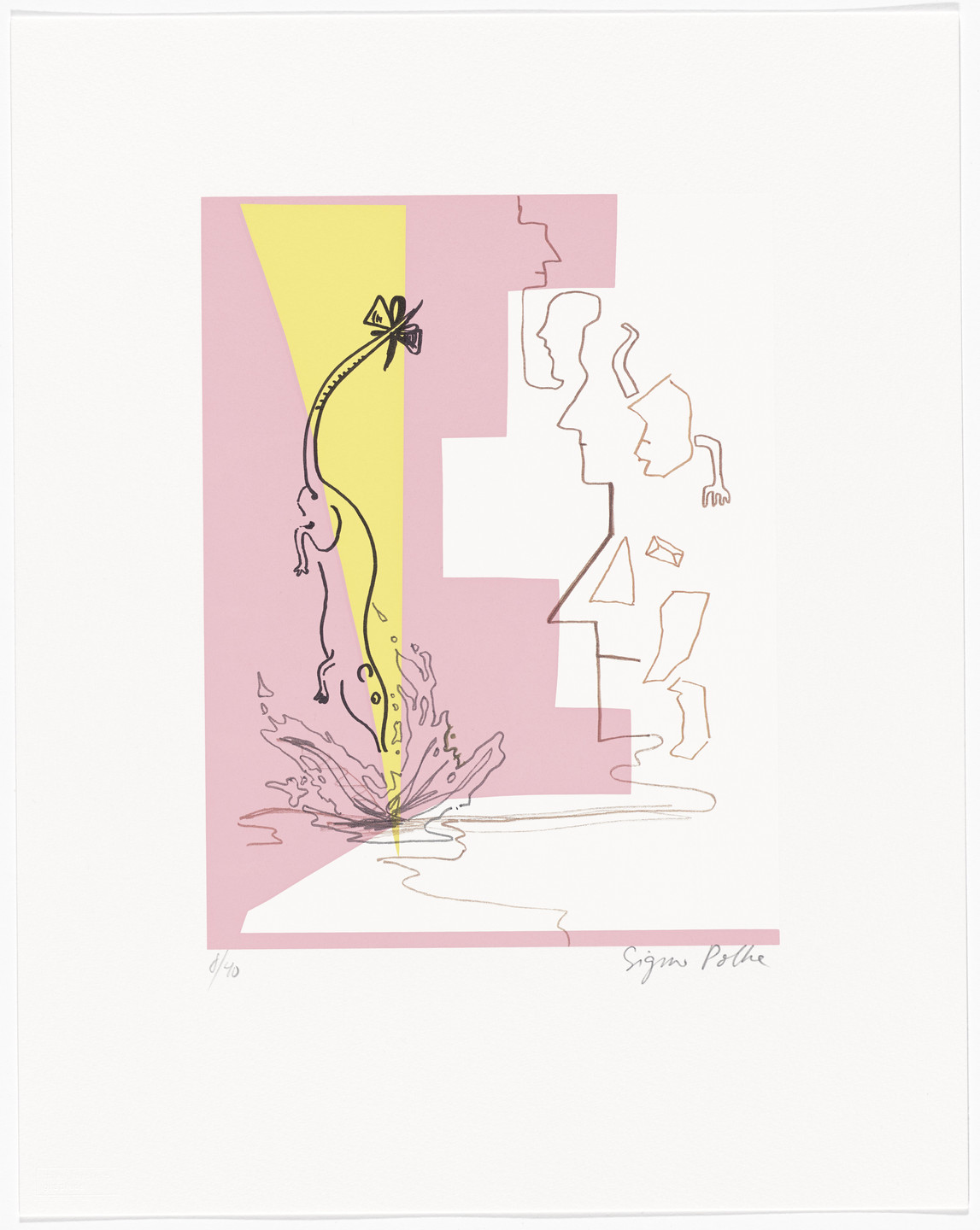 Sigmar Polke. Untitled from Full Moon in Aries (Vollmond im Widder). 2004