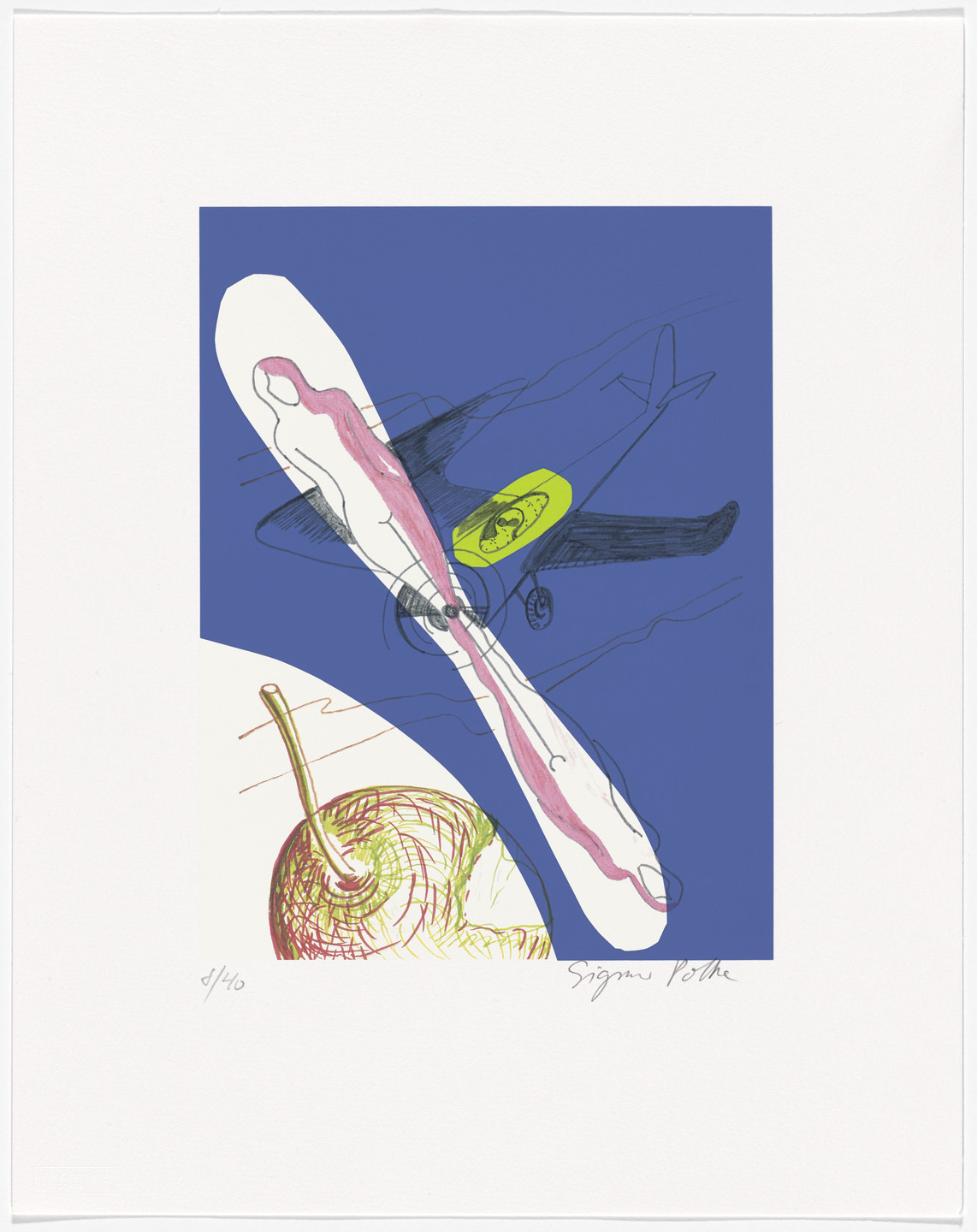 Sigmar Polke. Untitled from Full Moon in Aries (Vollmond im Widder). 2004