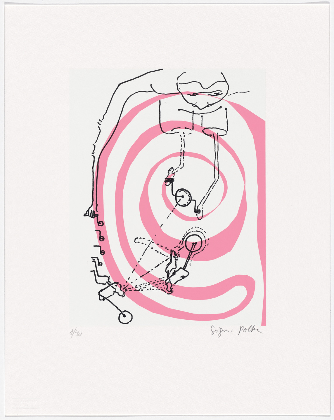 Sigmar Polke. Untitled from Full Moon in Aries (Vollmond im Widder). 2004