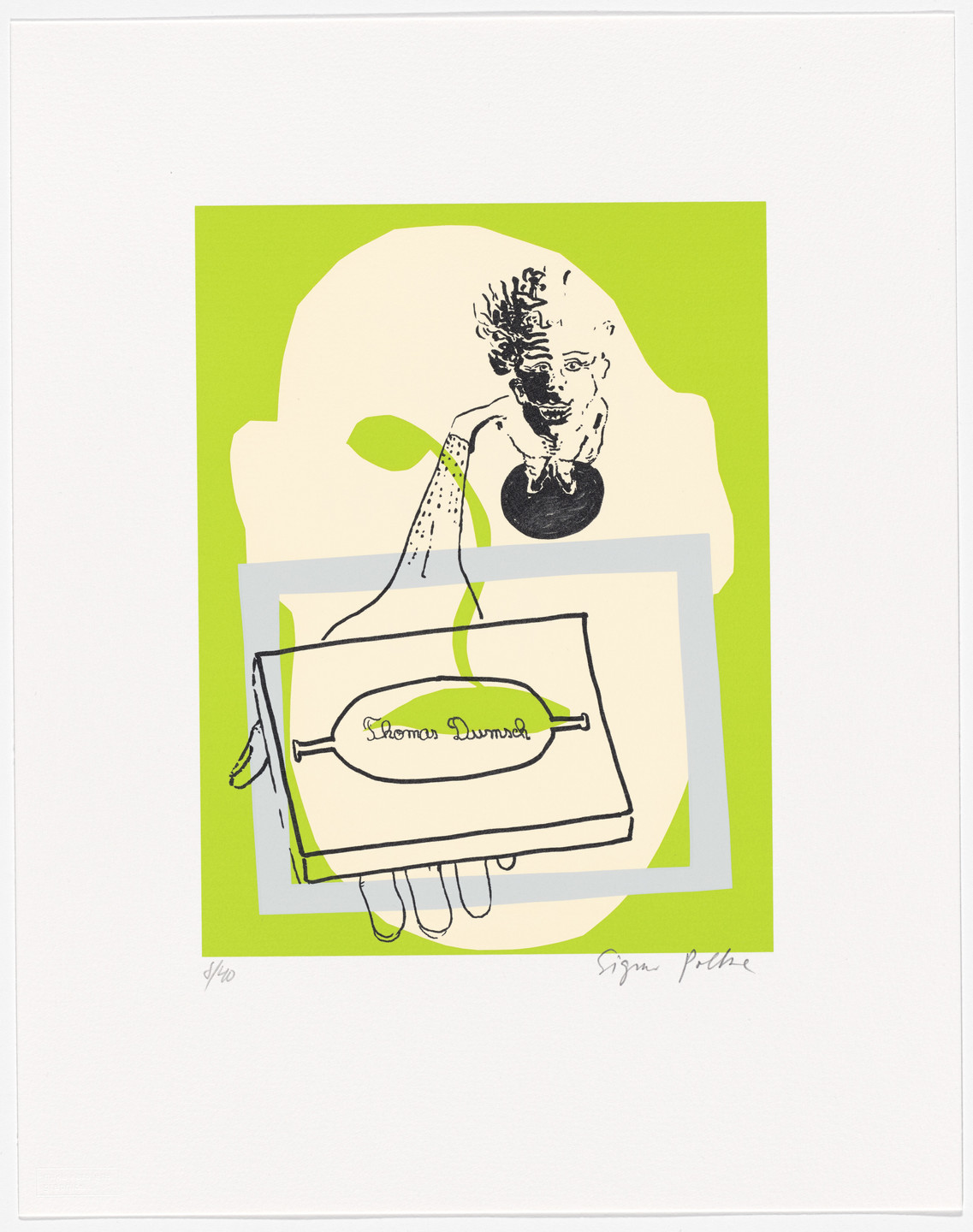 Sigmar Polke. Untitled from Full Moon in Aries (Vollmond im Widder). 2004