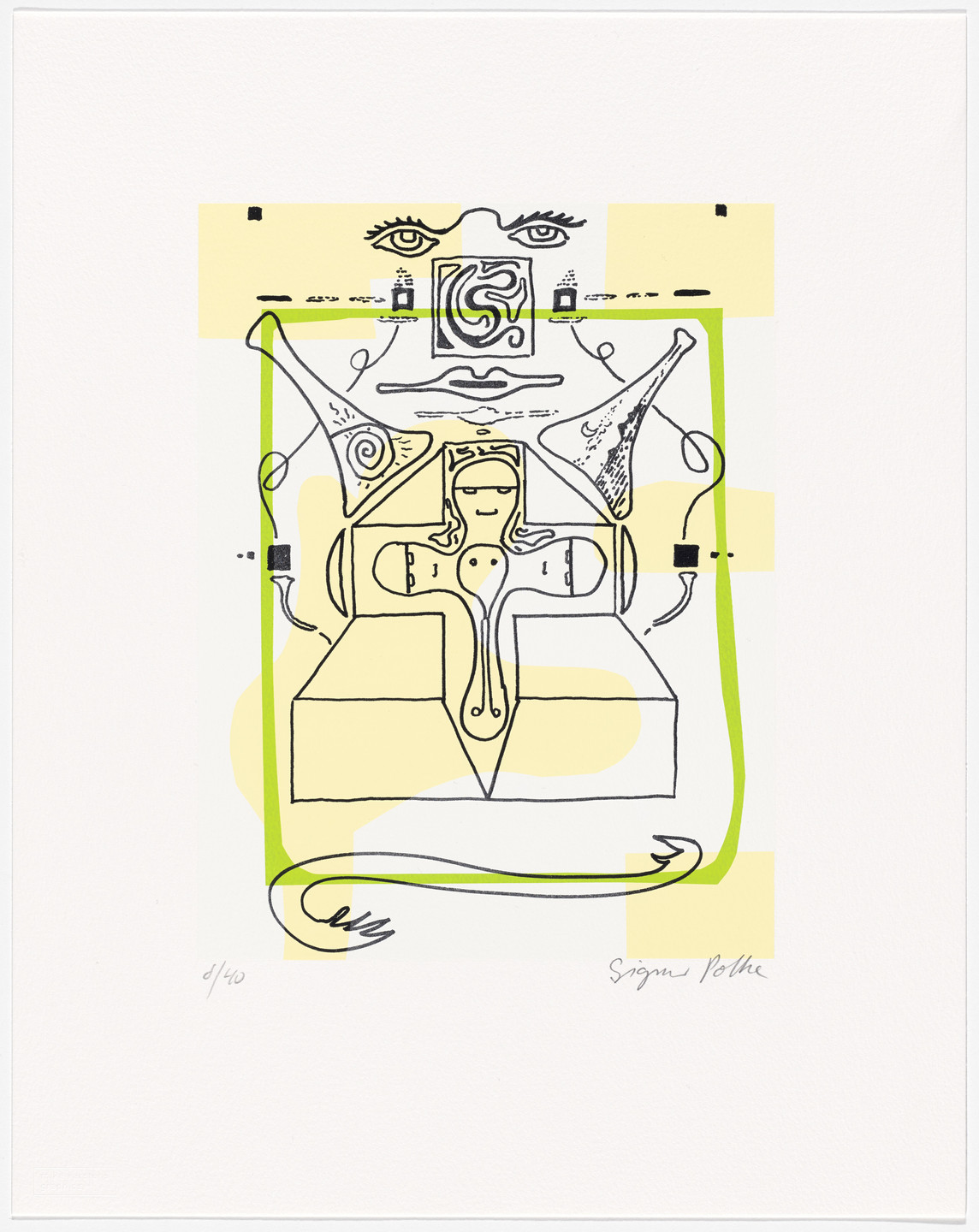 Sigmar Polke. Untitled from Full Moon in Aries (Vollmond im Widder). 2004