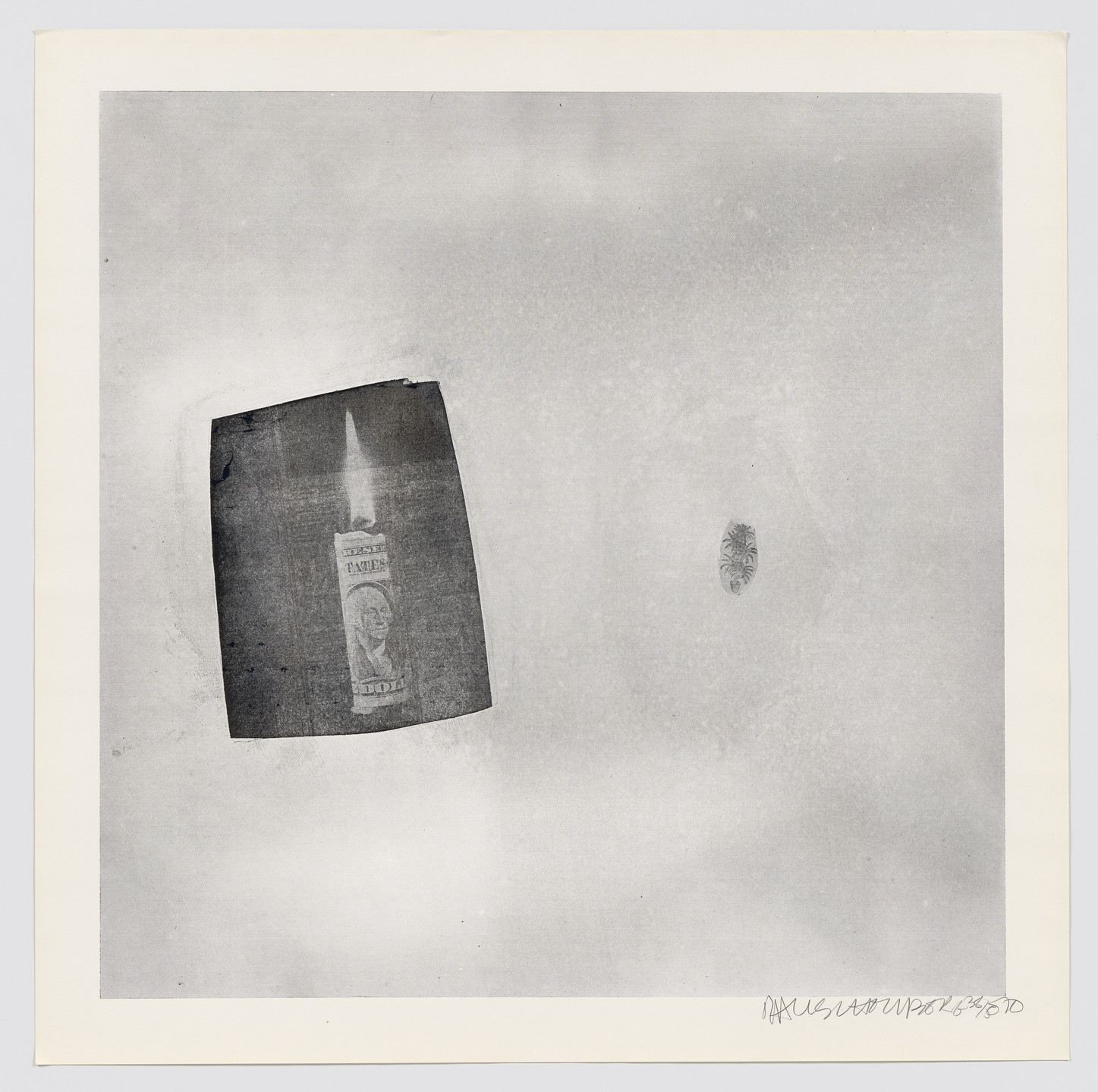 Robert Rauschenberg. Features from Currents. 1970