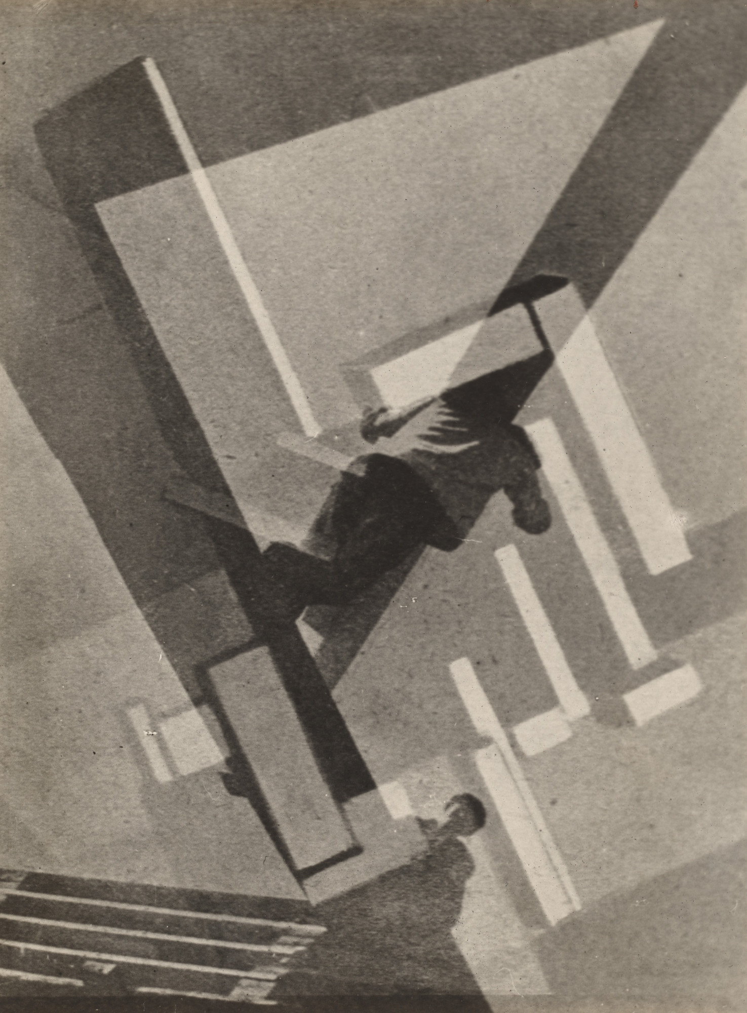 El Lissitzky. Cover study for Russia: Reconstruction of Architecture in the Soviet Union (New Ways of Building in the World)