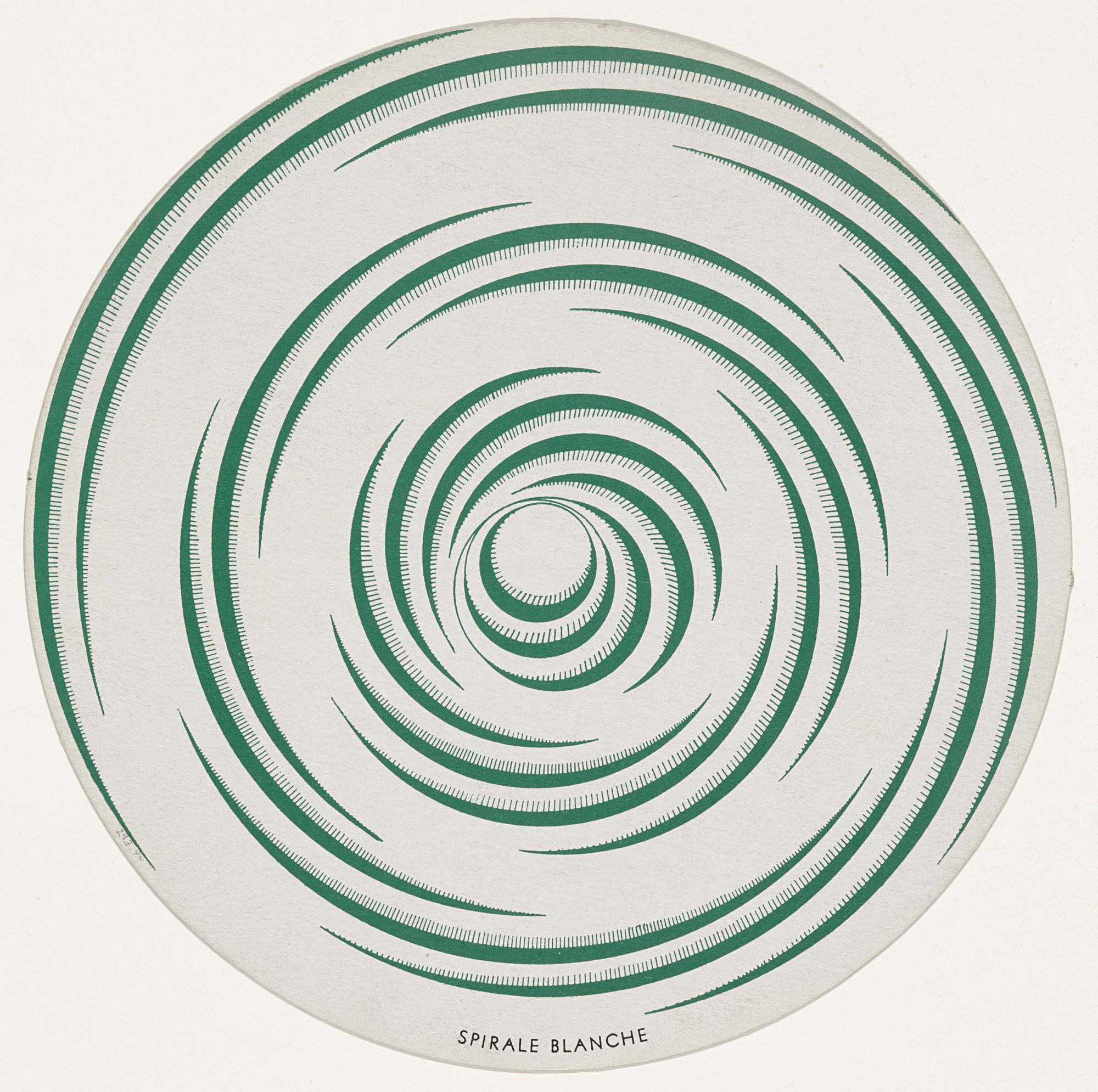 Marcel Duchamp. Rotoreliefs (Optical Disks)
