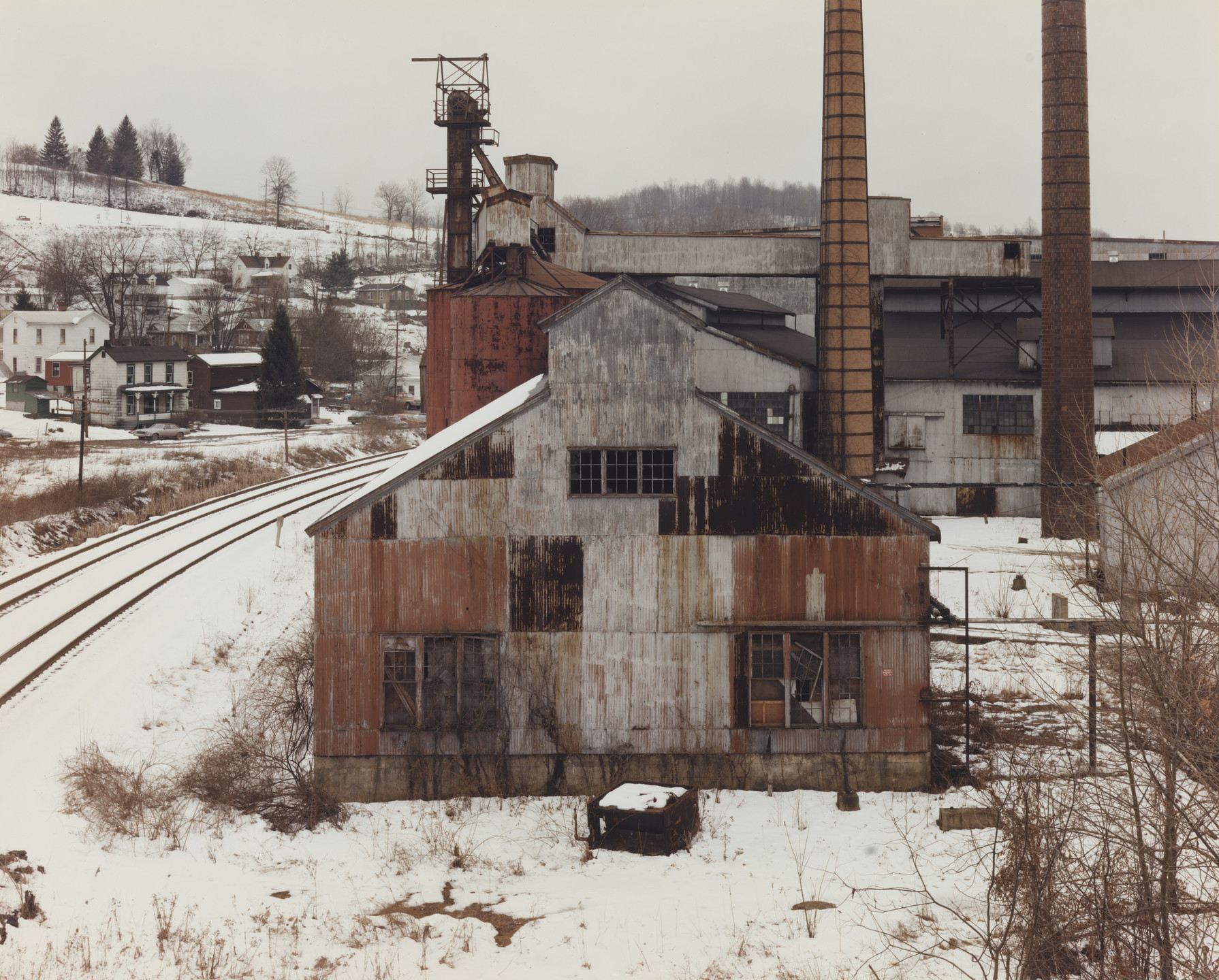 Joel Sternfeld. Grafton, West Virginia. February 1983