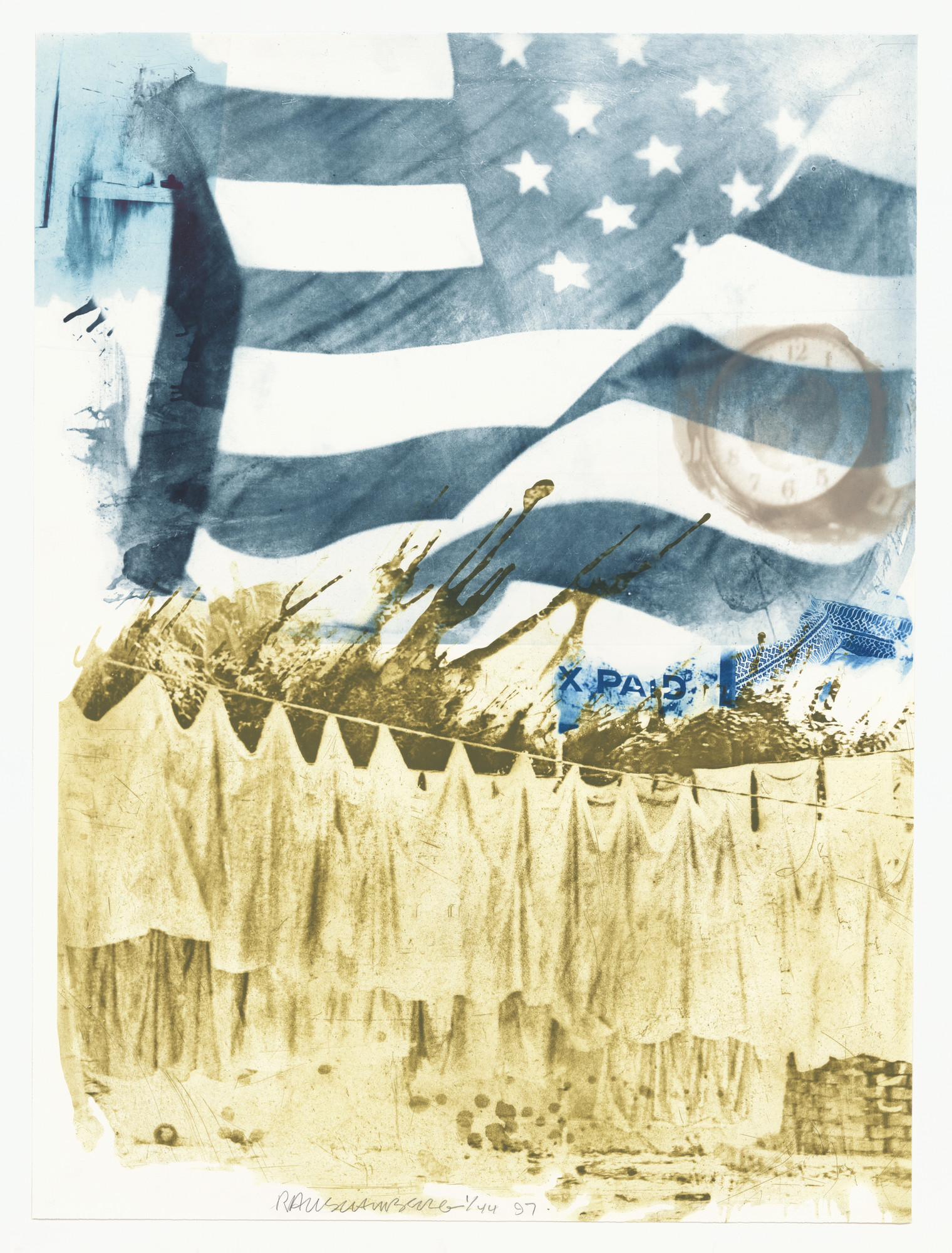 Robert Rauschenberg. Waiver from Ground Rules