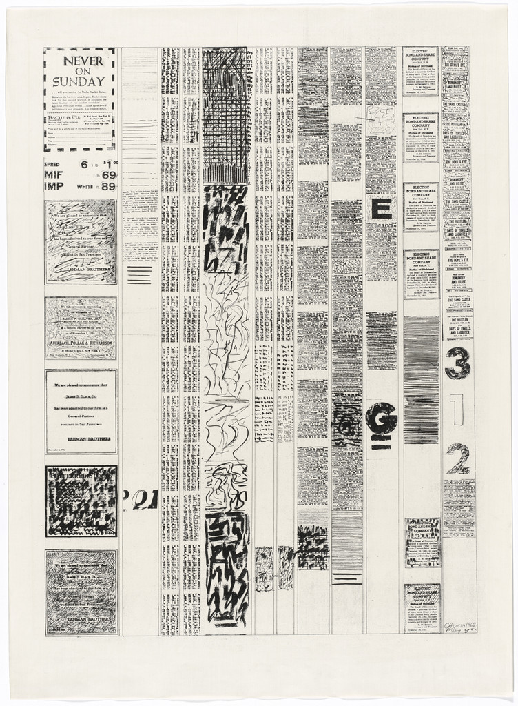 Untitled from Newspaper Book