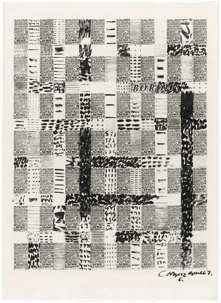 Front Page from Newspaper Book