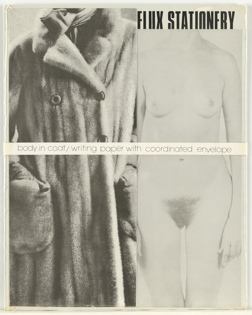 Flux Stationery: Torso in Fur Coat