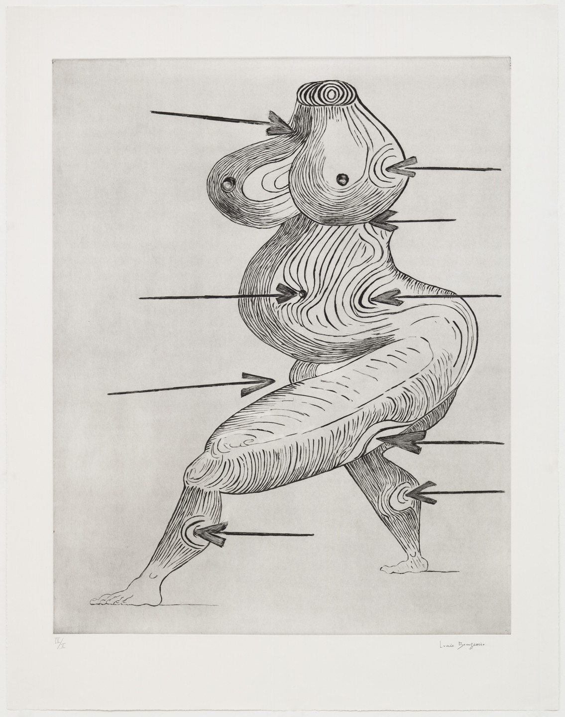 Louise Bourgeois. Sainte Sébastienne. 1992