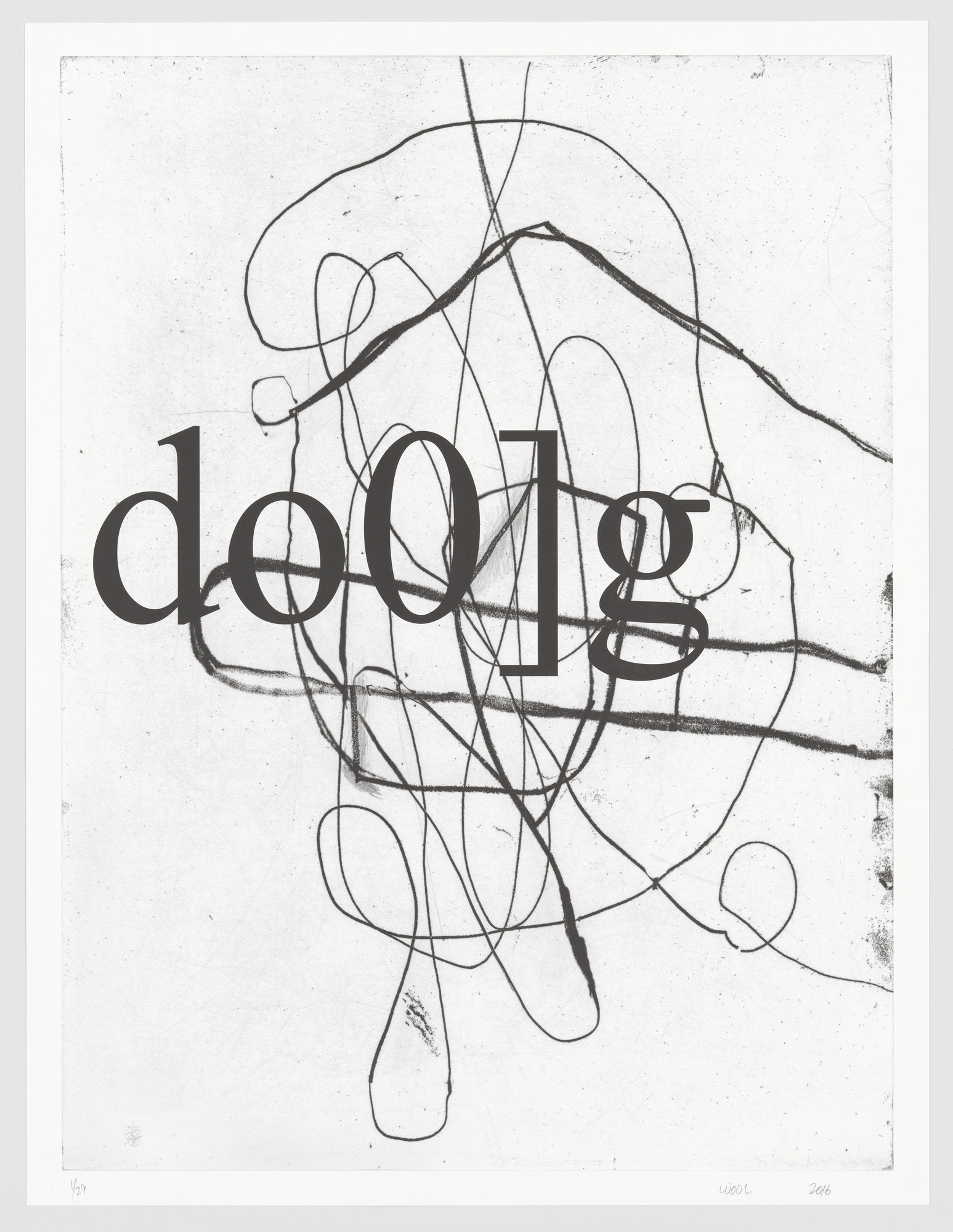 Christopher Wool. Untitled from a.k.a.