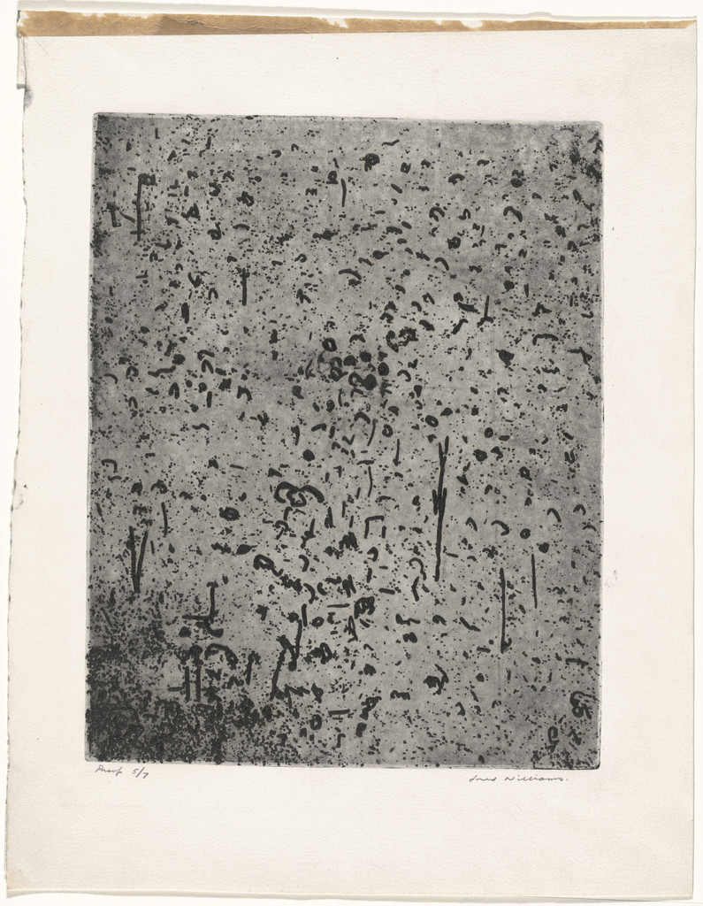 Forest of Gum Trees, State II/IV, Fred Williams, 1965–66