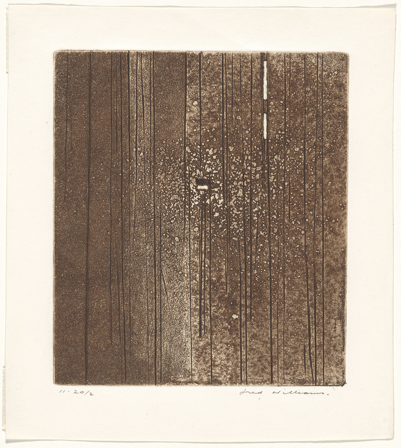 Fred Williams. Sherbrooke Forest No. 1, State X/XXIII. 1961