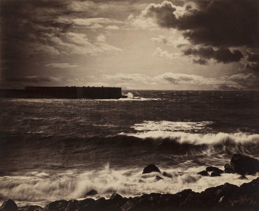 Gustave Le Gray. The Great Wave, Sète. 1856
