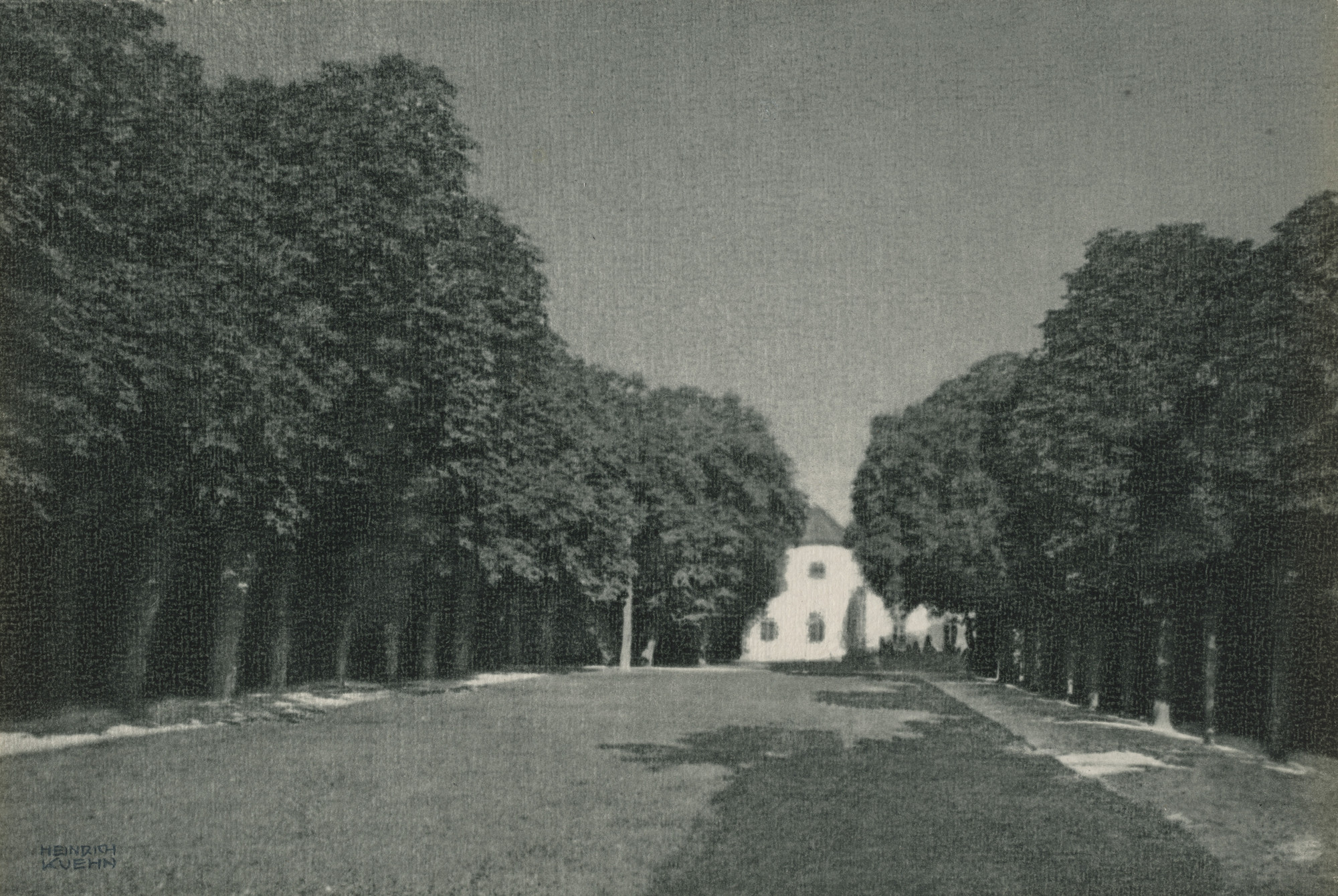 Heinrich Kühn. Nymphenburg Castle. 1900