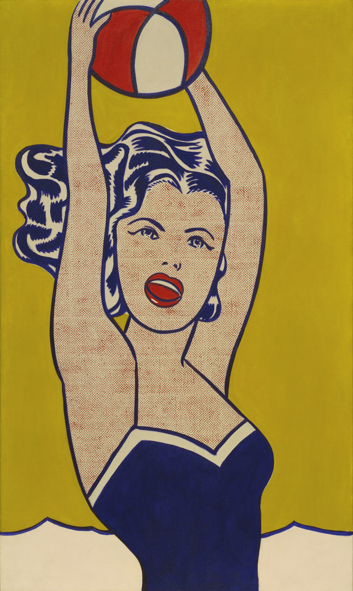 Roy Lichtenstein Girl With Ball 1961 Moma Roy Lichtenstein Girl With Ball 1961 Moma