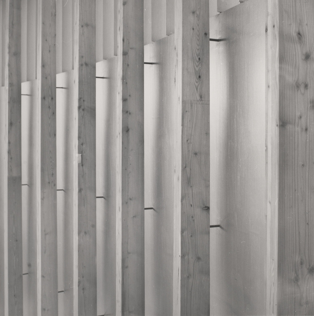 St. Benedict Chapel, Sumvitg, from the Zumthor Project / scores and images (Sheet: IV 1)