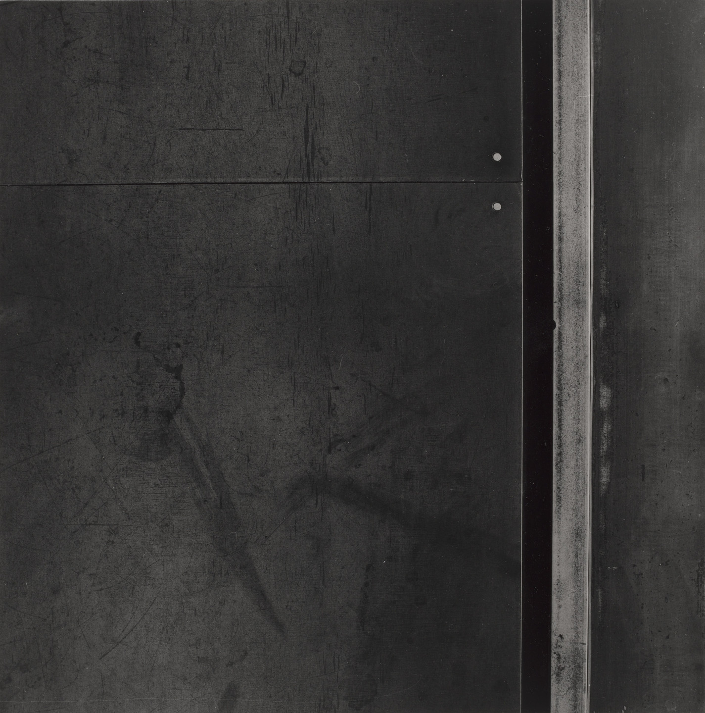 Hans Danuser, Peter Zumthor. The Architect&#39;s Studio, from the Zumthor Project / scores and images (Sheet: I). 1988–1992