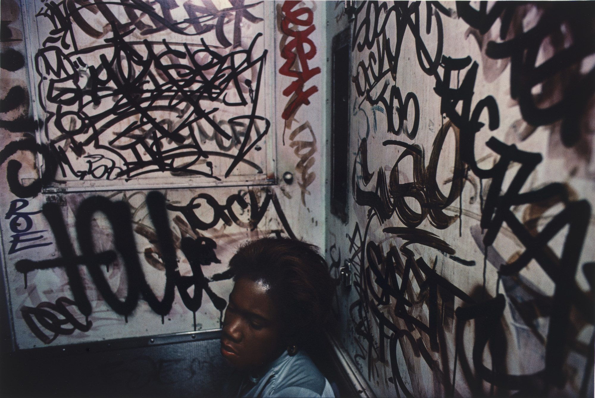 Bruce Davidson. Untitled, Subway, New York. 1980 | MoMA Bruce Davidson. Untitled, Subway, New York. 1980 | MoMA