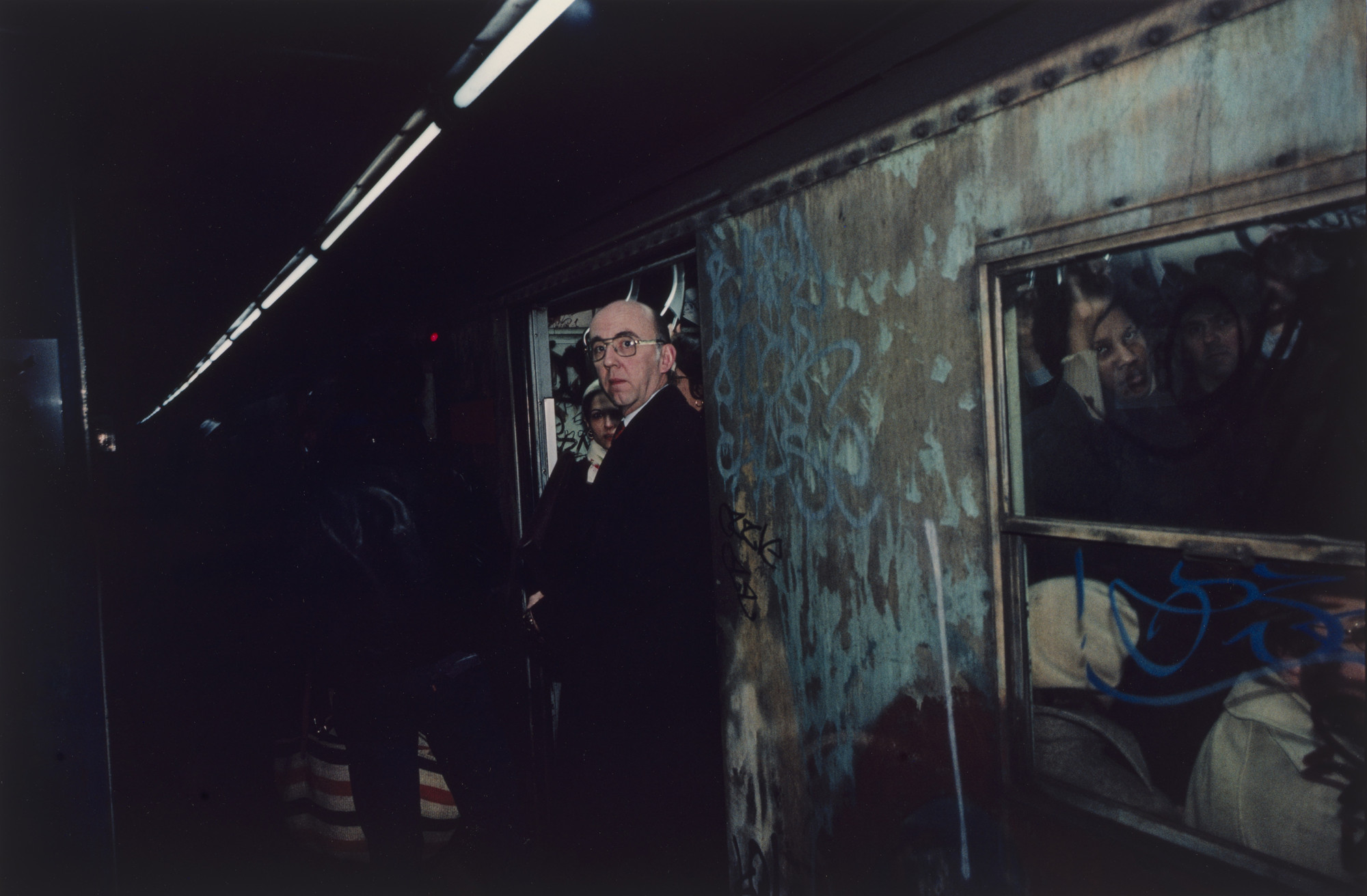 Bruce Davidson. Untitled, Subway, New York. 1980