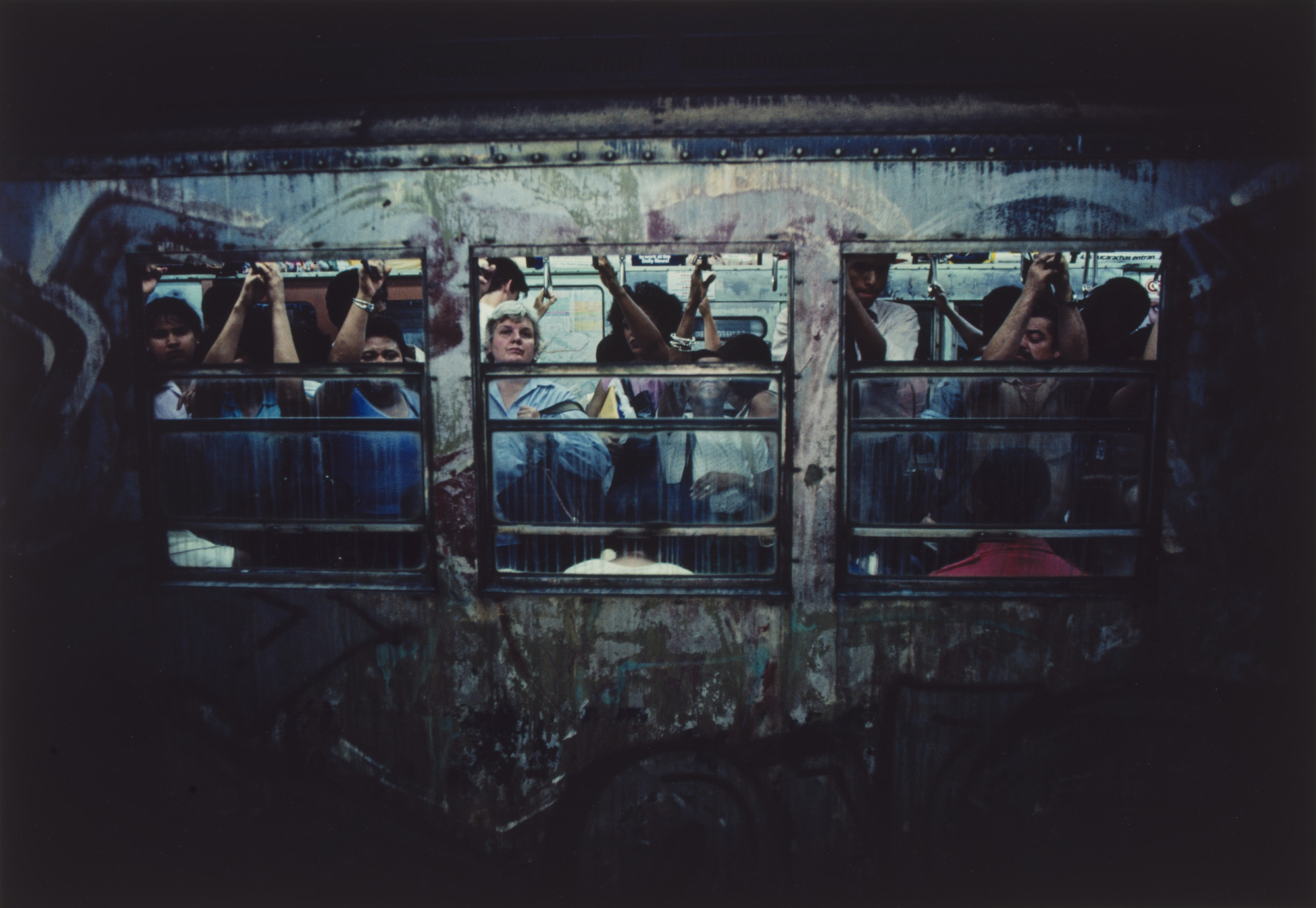 Bruce Davidson. Untitled, Subway, New York. 1980 | MoMA