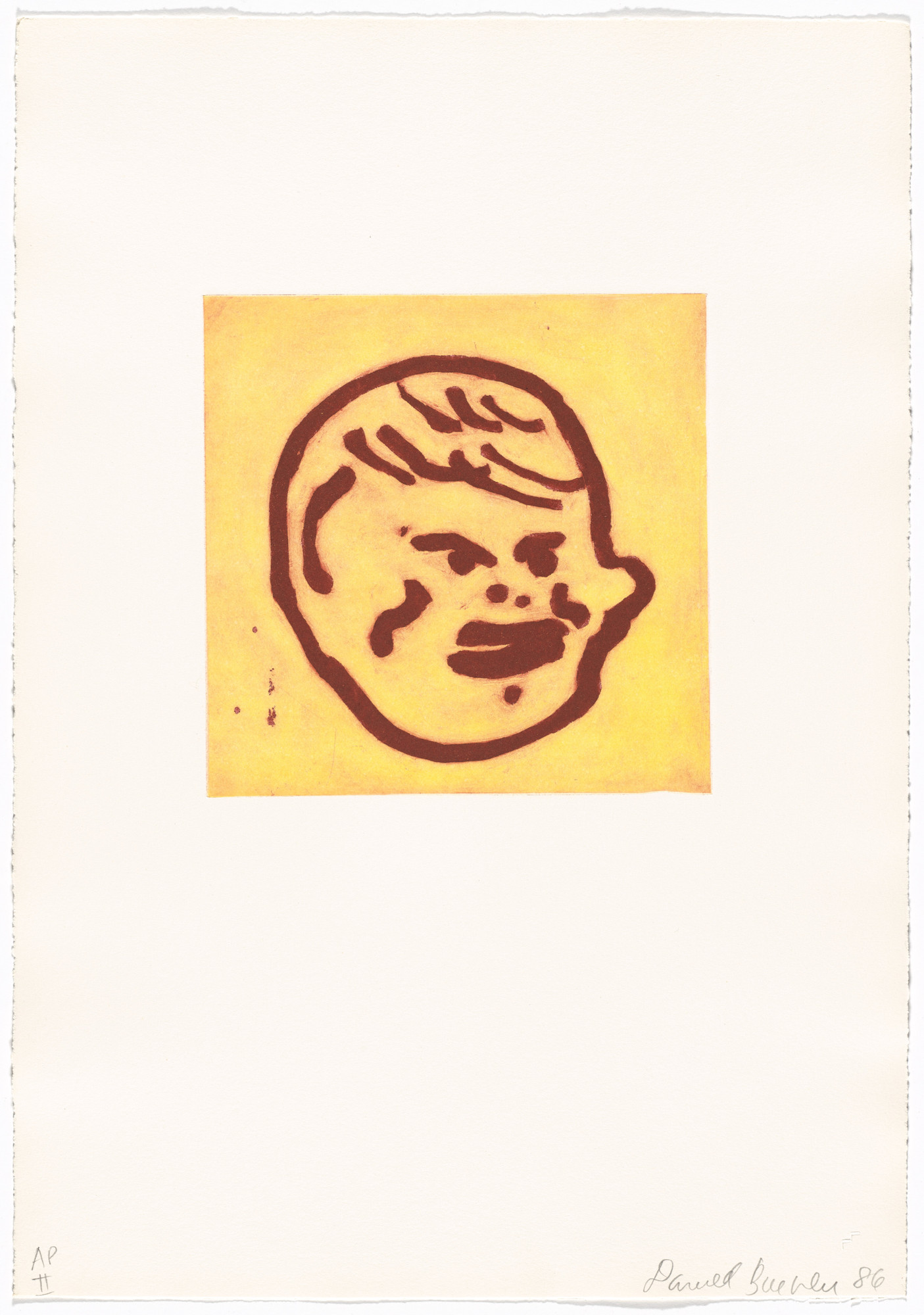 Donald Baechler. Subjects